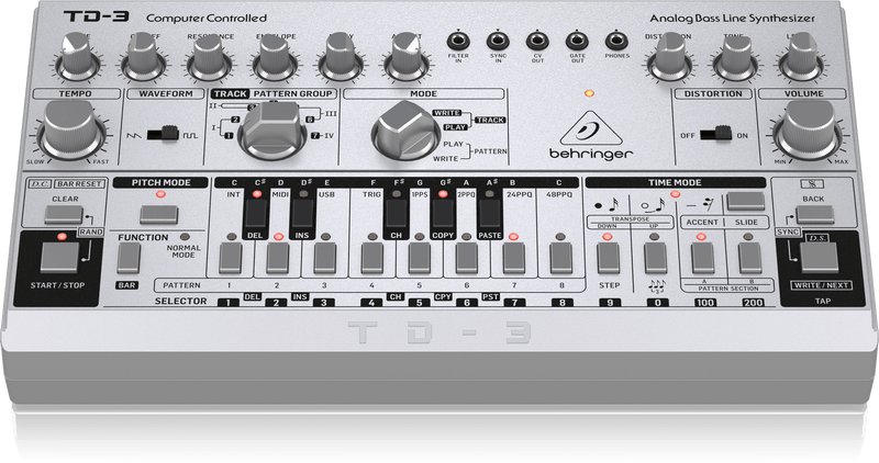 Behringer TD-3 Analogue Bass Line Synth - 361880-TD-3-SR_P0DTD_Top-Front_L.jpg