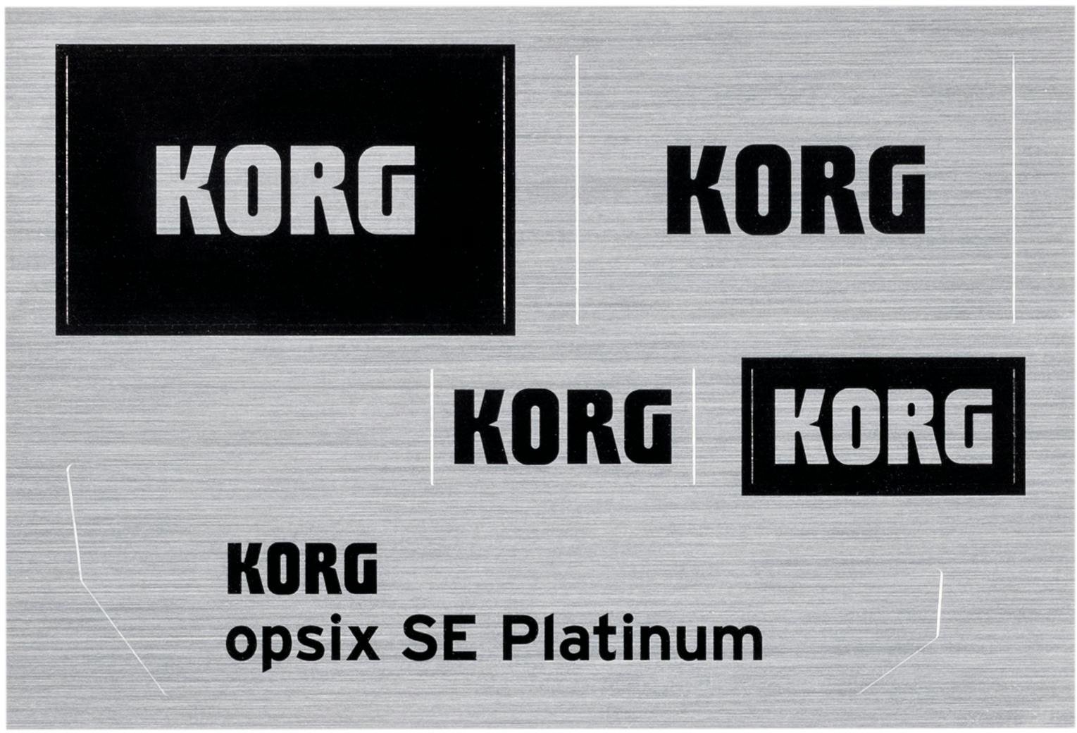 Korg Opsix SE Platinum Editition Digital Synth - OPSIXSEP-KORG_Opsix_SE_Platinum_Sticker.jpg