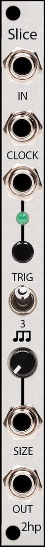 2HP Slice Eurorack Module - 2HP-SLICE-2hp_Slice_Front.jpg