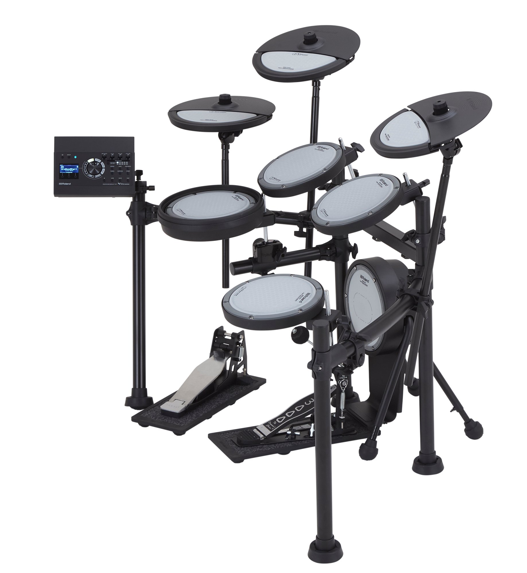 Roland VQD106 V-Drum Quiet Design Electronic Drum Kit - VQD106PADS w TD-17.jpg