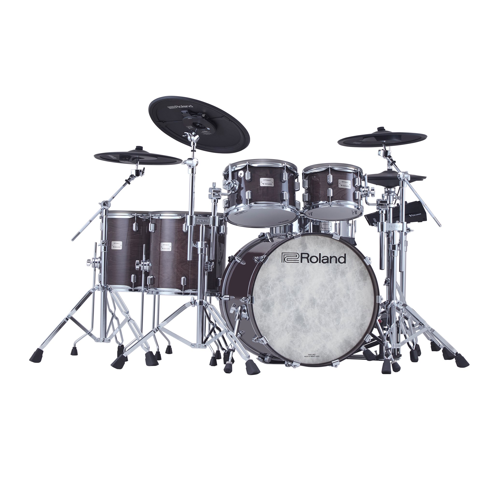 Roland VAD716 Flagship V-Drums Acoustic Design with V71 Sound Module - Gloss Ebony - VAD716 GE(F).jpg