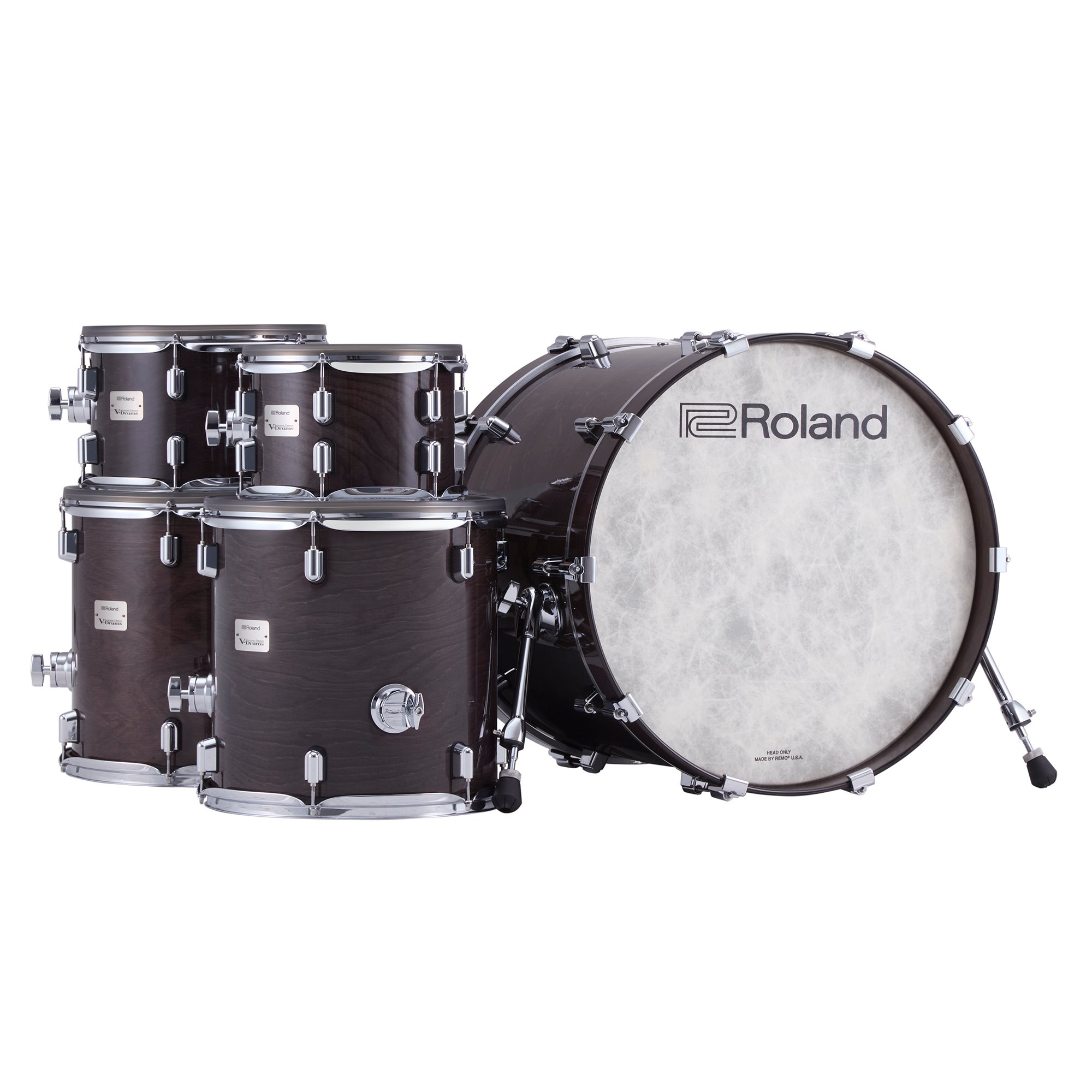 Roland VAD716 Flagship V-Drums Acoustic Design with V71 Sound Module - Gloss Ebony - VAD716 GE(SP).jpg
