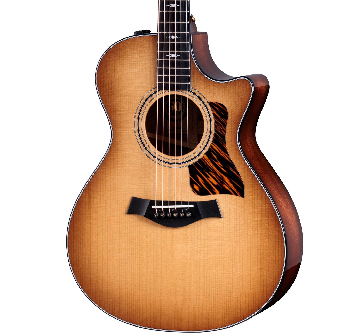 Taylor 312ce 50th Anniversary Electro-Acoustic in Shaded Edgeburst - Taylor-50th-Anniversary-312ce-LTD-1205104055-FrontLeft-2024 cropped.jpg