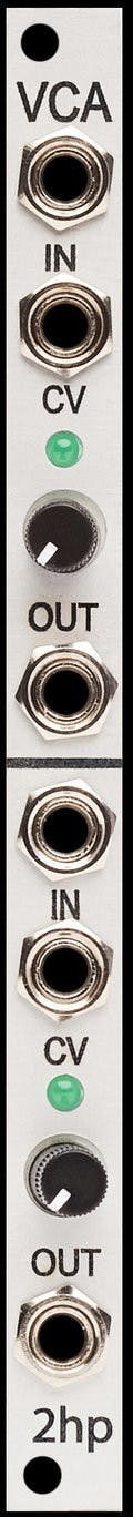 2HP VCA Eurorack Module - 2HP-VCA-2hp_VCA_Front.jpg