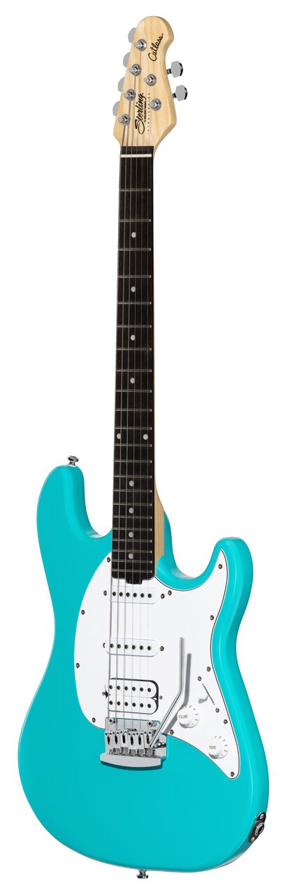 Sterling by Music Man Sub Cutlass CT20 HSS in Electric Blue with