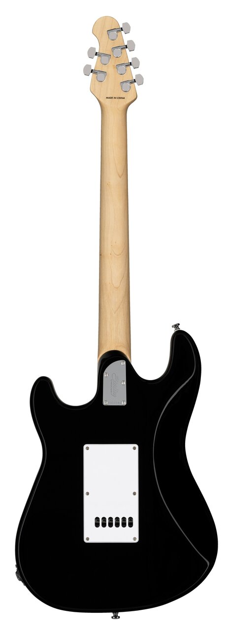 Sterling by Music Man Sub Cutlass CT20 HSS in Black with Maple