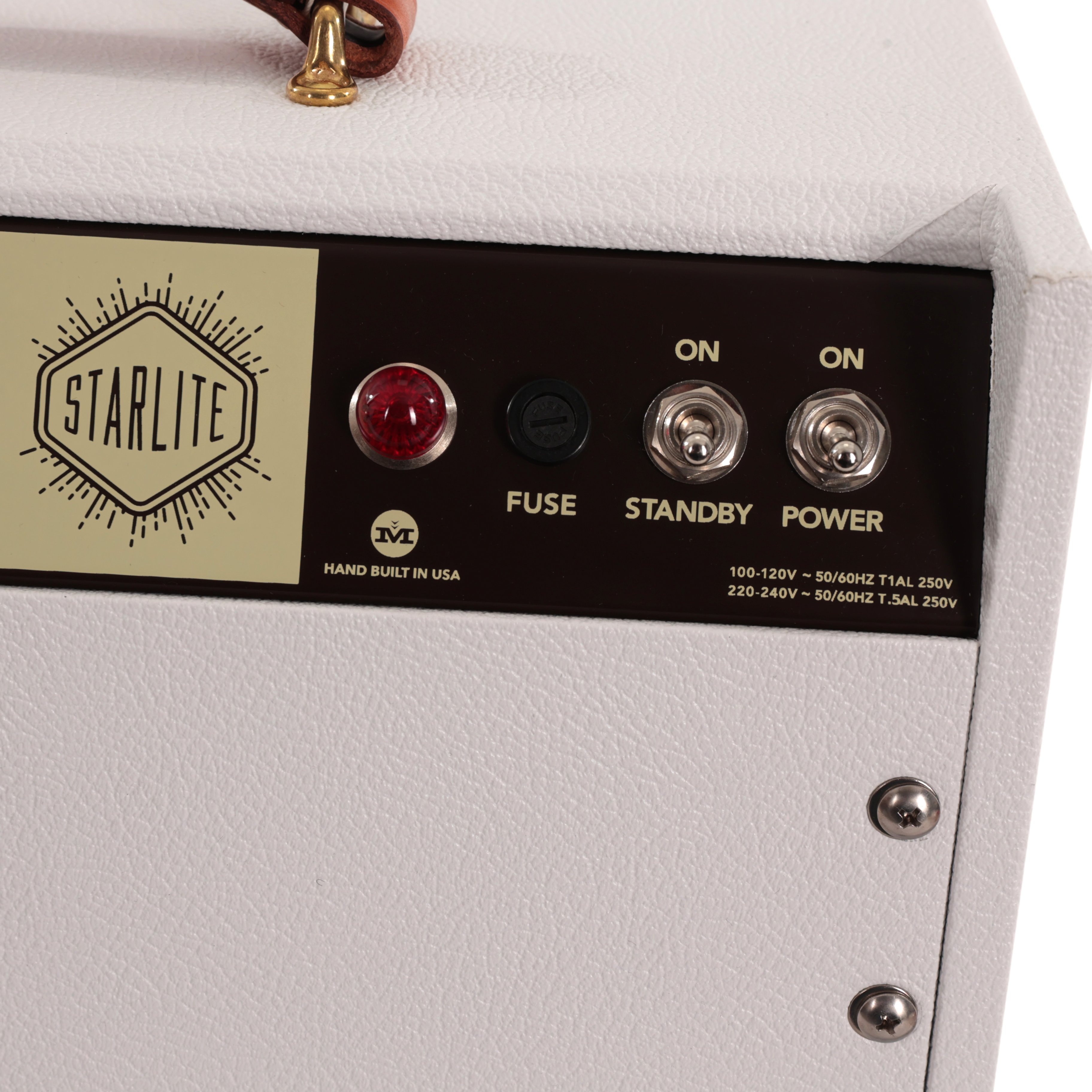 Magnatone Starlite 5w 1x8 Combo 6v6 in Limited Edition Brilliant White - MAG340E-AW (5).jpg