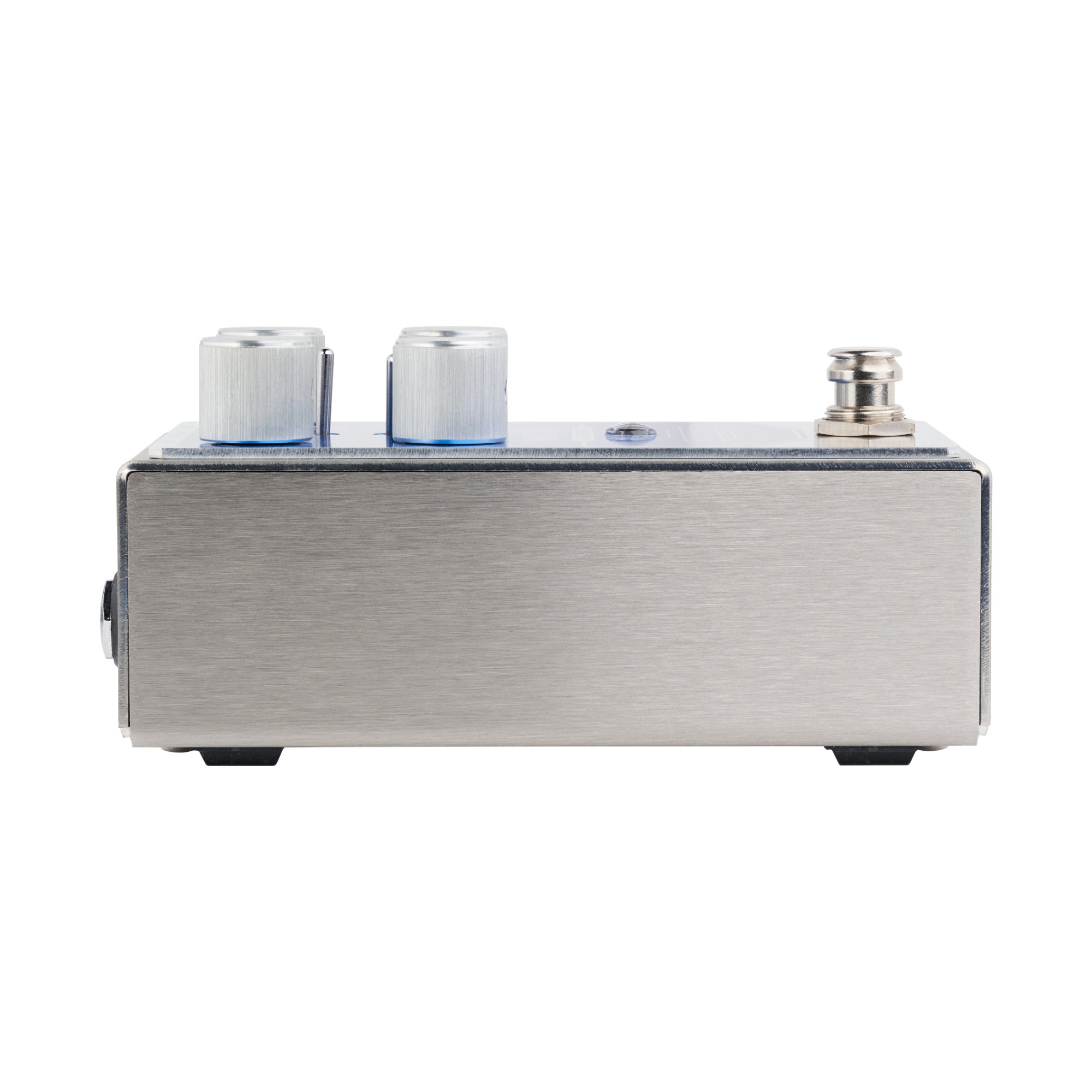 Origin Effects Halcyon Blue Overdrive Pedal - Halcyon Blue Overdrive LEFT SIDE (Web Use).jpg