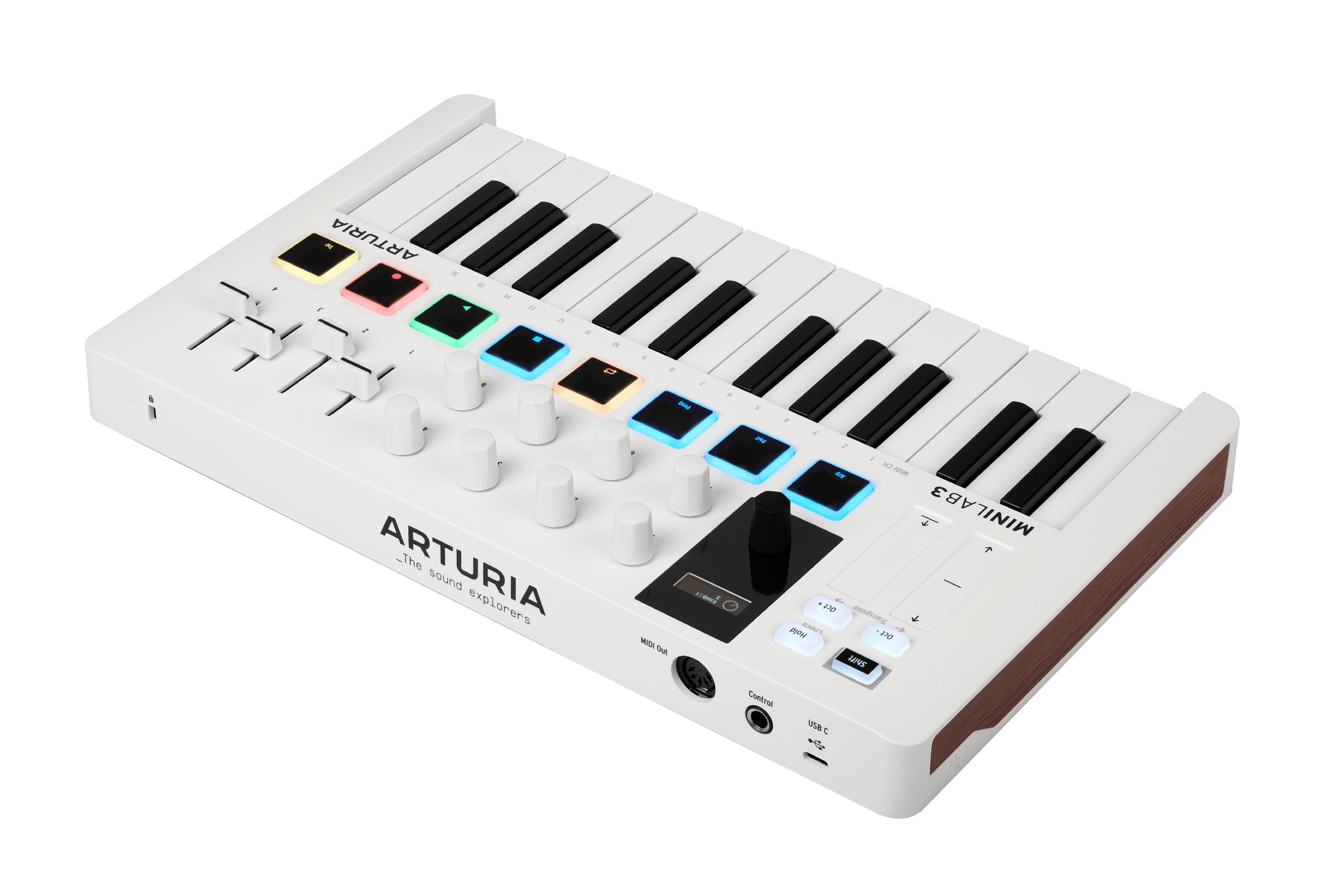 Arturia MiniLab 3 25-note MIDI Keyboard & Controller White