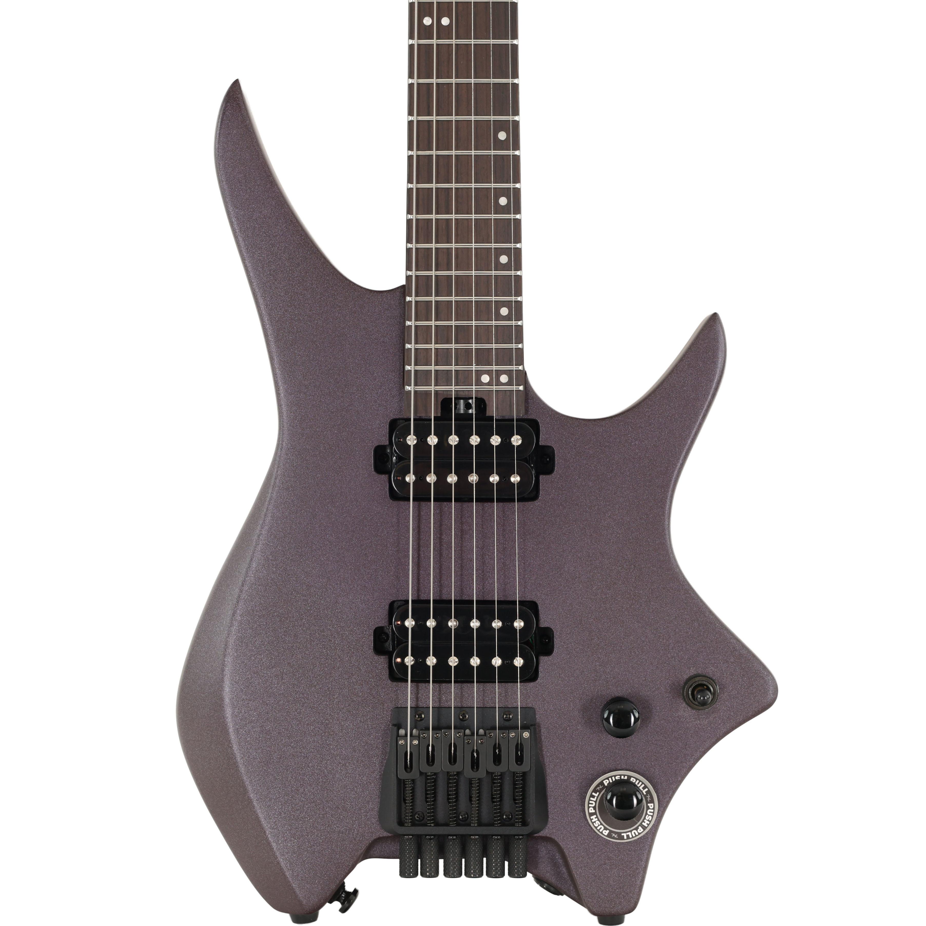 HILS NEXT HN3 Headless Electric Guitar in Satin Metallic Deep Purple - HN3SMDP-Uncovered-Pickups-Body.jpg