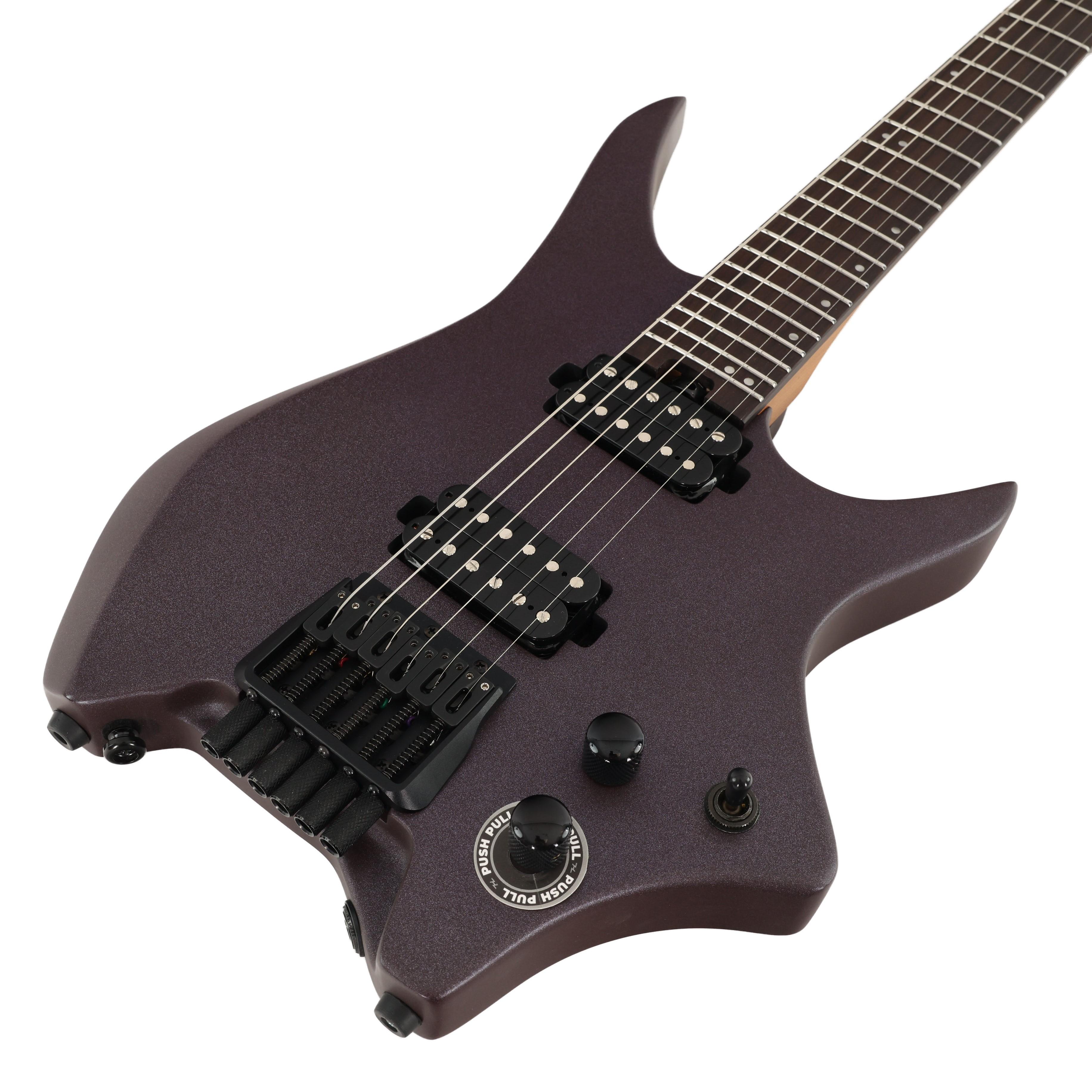 HILS NEXT HN3 Headless Electric Guitar in Satin Metallic Deep