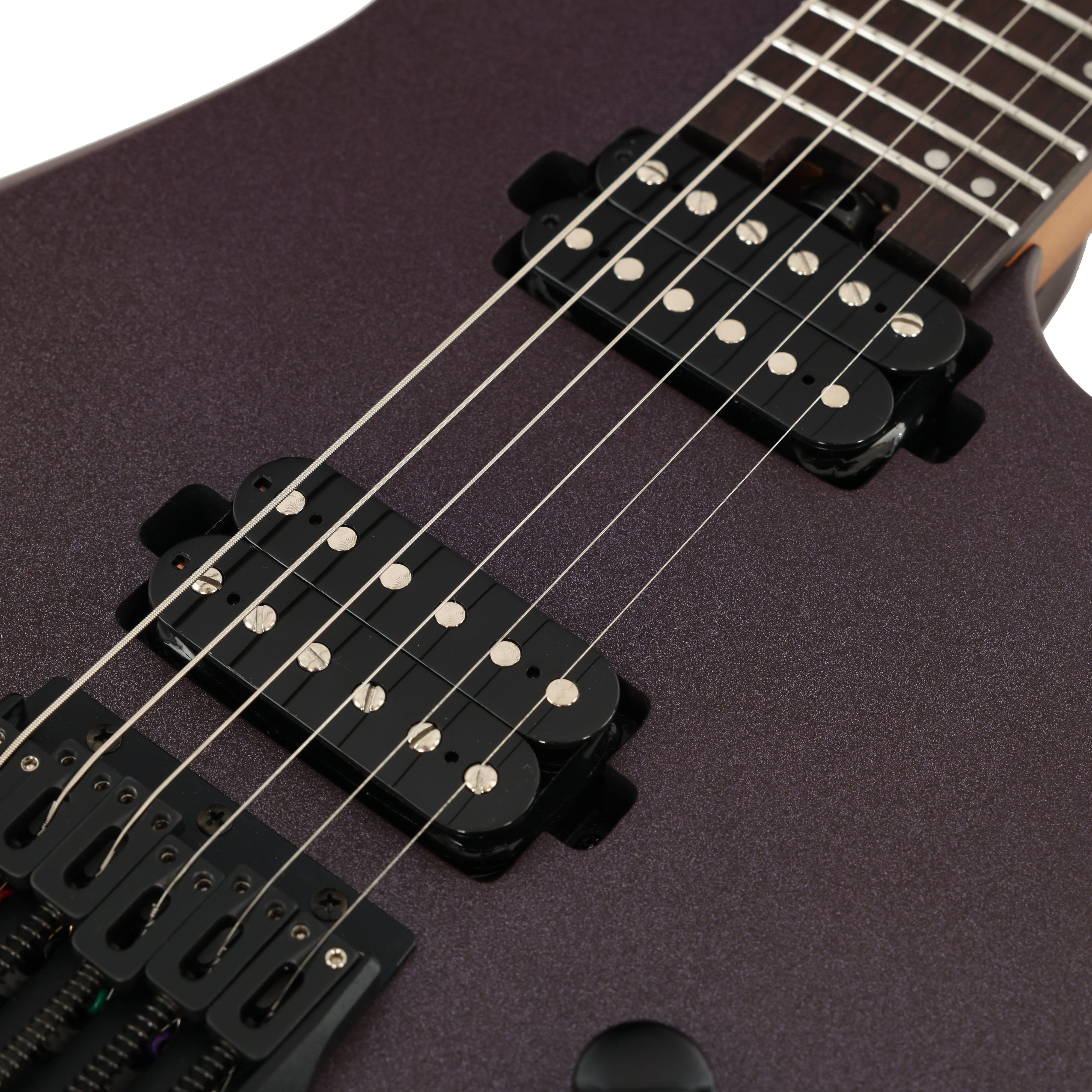HILS NEXT HN3 Headless Electric Guitar in Satin Metallic Deep Purple - HN3SMDP-Uncovered-Pickups-Detail.jpg