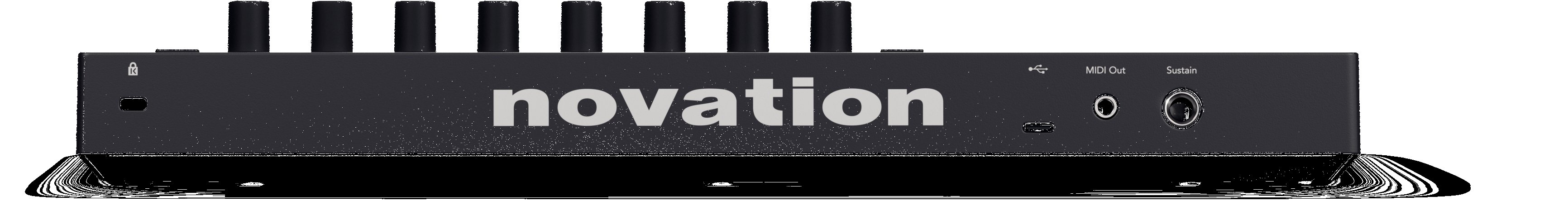 Novation Launchkey Mini MK4 25 Key MIDI Keyboard & Controller - Novation_LKM25_Straight_Back-low-res.jpg