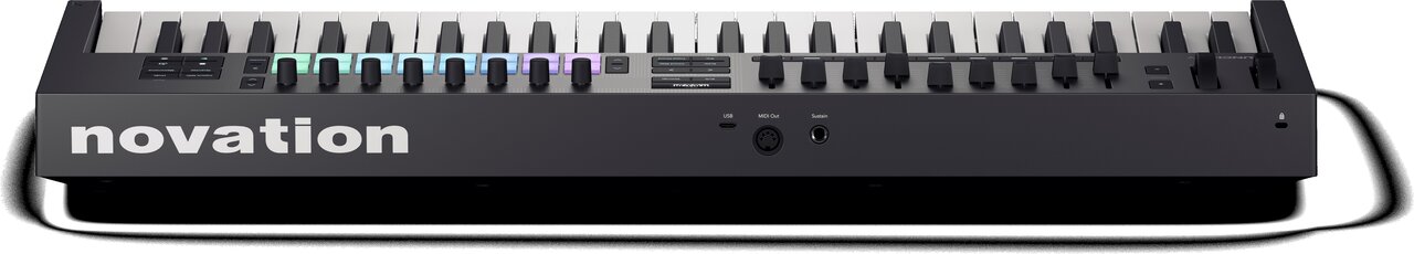 Novation Launchkey MK4 49 Key MIDI Keyboard & Controller - Novation_LK49_Back_Top-low-res.jpg