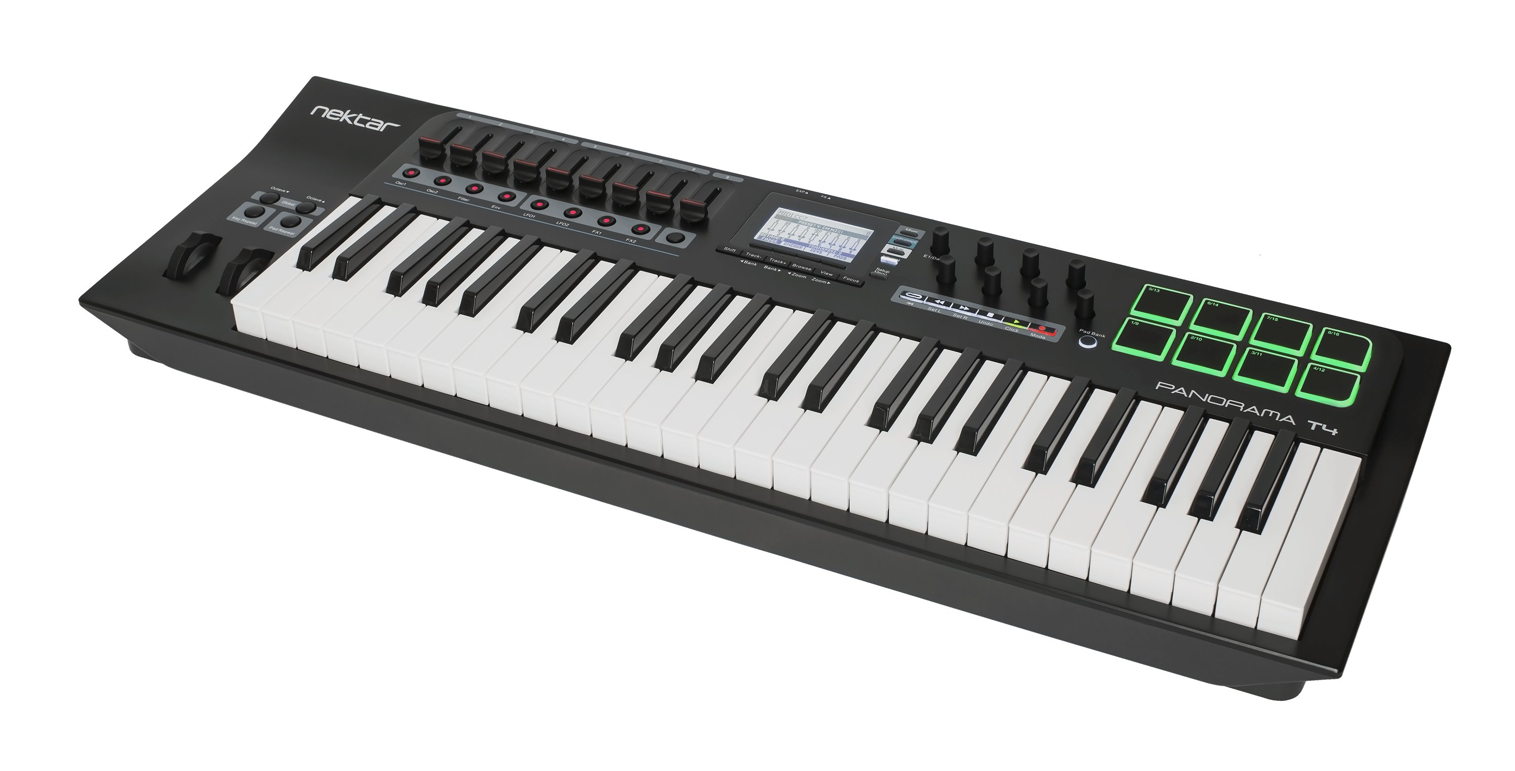 Nektar Panorama T4 - 49 Note Advanced MIDI Keyboard & Controller - 286054-T4_right_angle.jpg