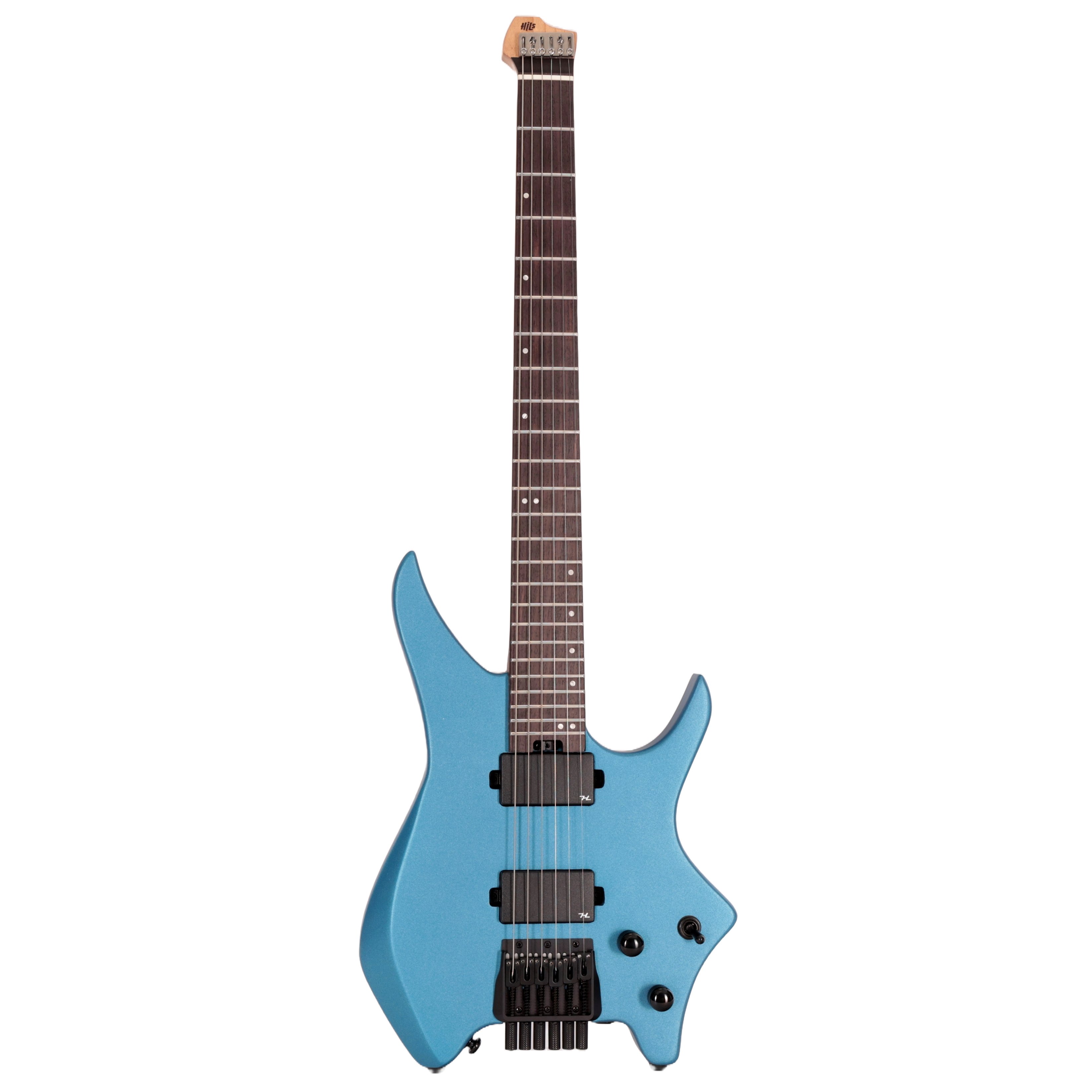 HILS NEXT HN3 Headless Electric Guitar Satin Blue Multi-FX & Modelling Bundle with Accessories - HN3SMEB (2).jpg
