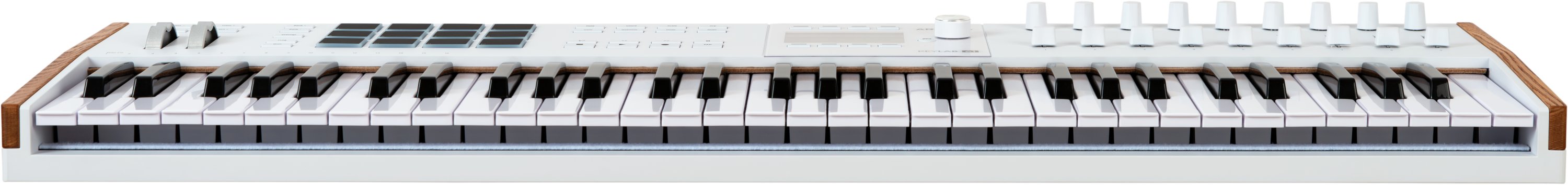 Arturia Keylab MK3 61 White MIDI Keyboard & Controller - KEYLAB_61_WHITE_FRONT.jpg