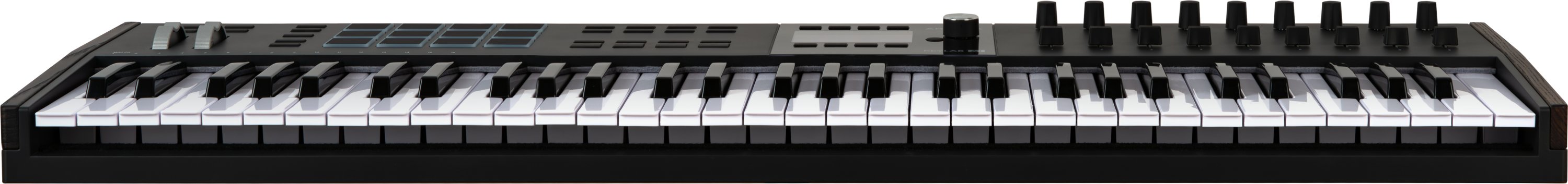Arturia Keylab MK3 61 Black MIDI Keyboard & Controller - KEYLAB_61_BLACK_FRONT.jpg