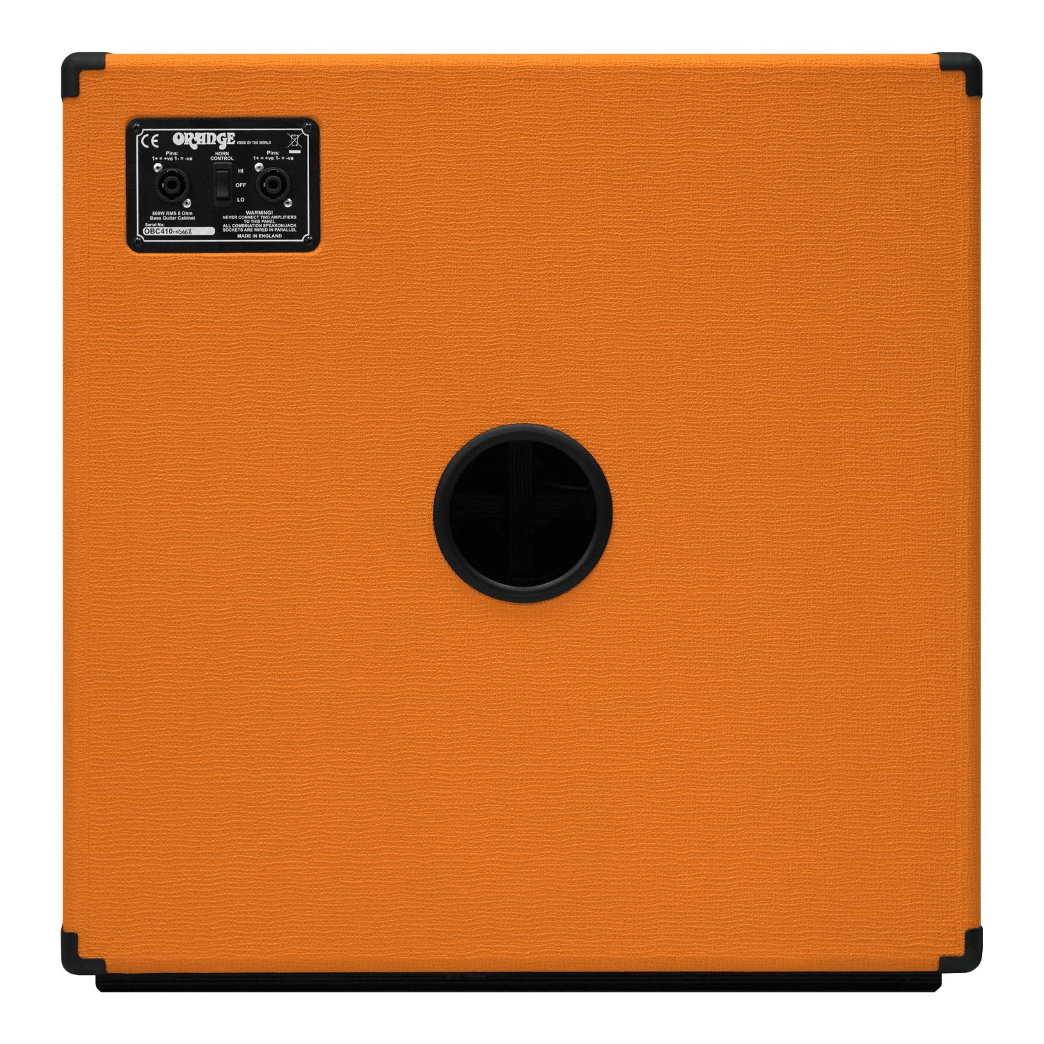 Orange OBC410 HC Bass Cab with Celestion Pulse XL 10-inch speakers - Orange OBC410HC - 5.jpg
