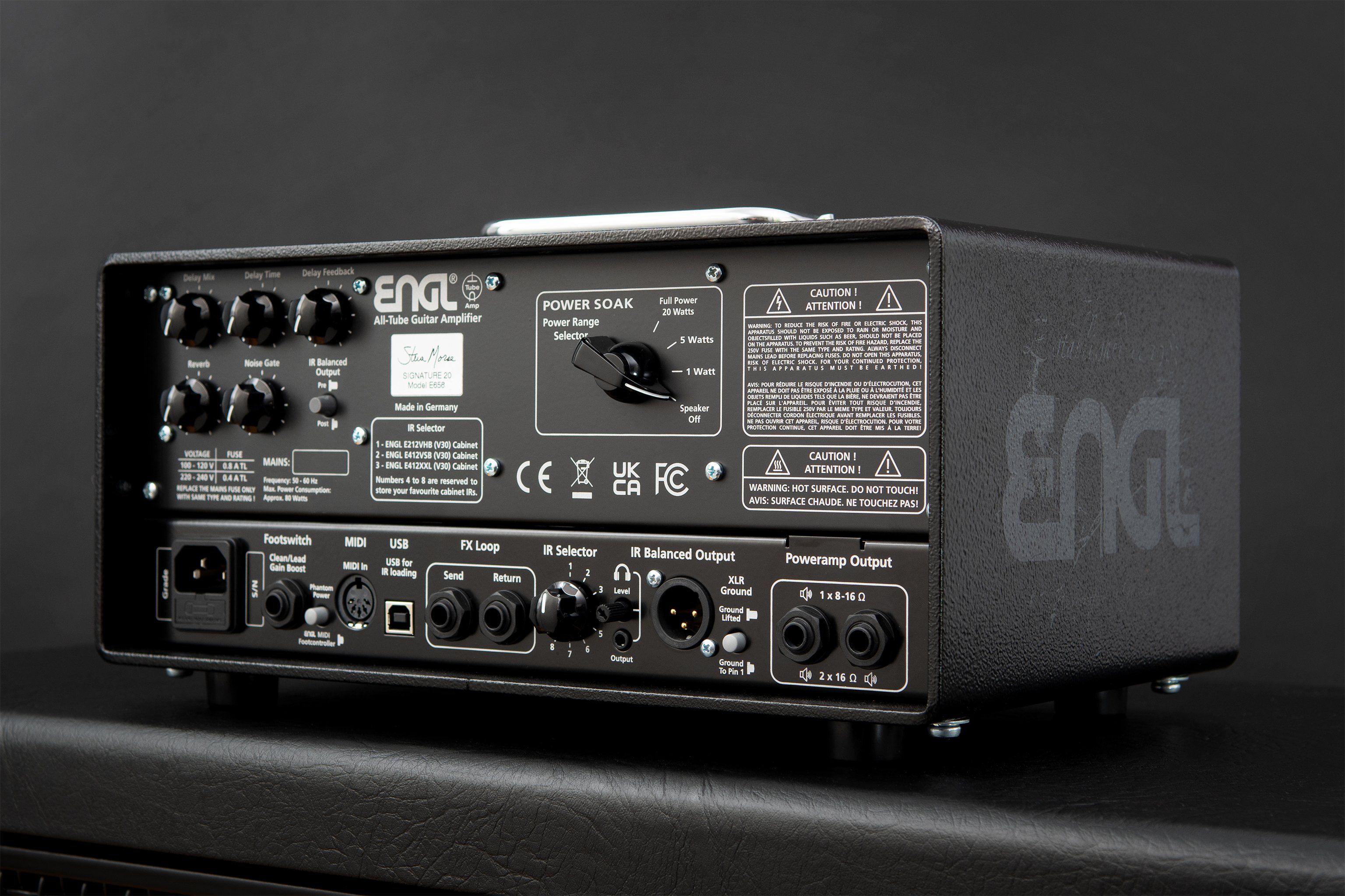 ENGL Amps Steve Morse Signature Ironball E658 20w Amp Head