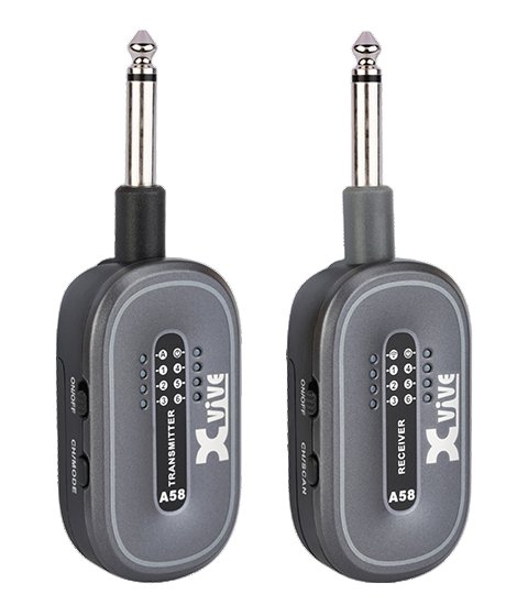 Xvive X58 - 5.8 GHz True Diversity Wireless Guitar System in Black - Xvive X58 - 5.8 GHz True Diversity Wireless Guitar System in Black-Photoroom.jpg