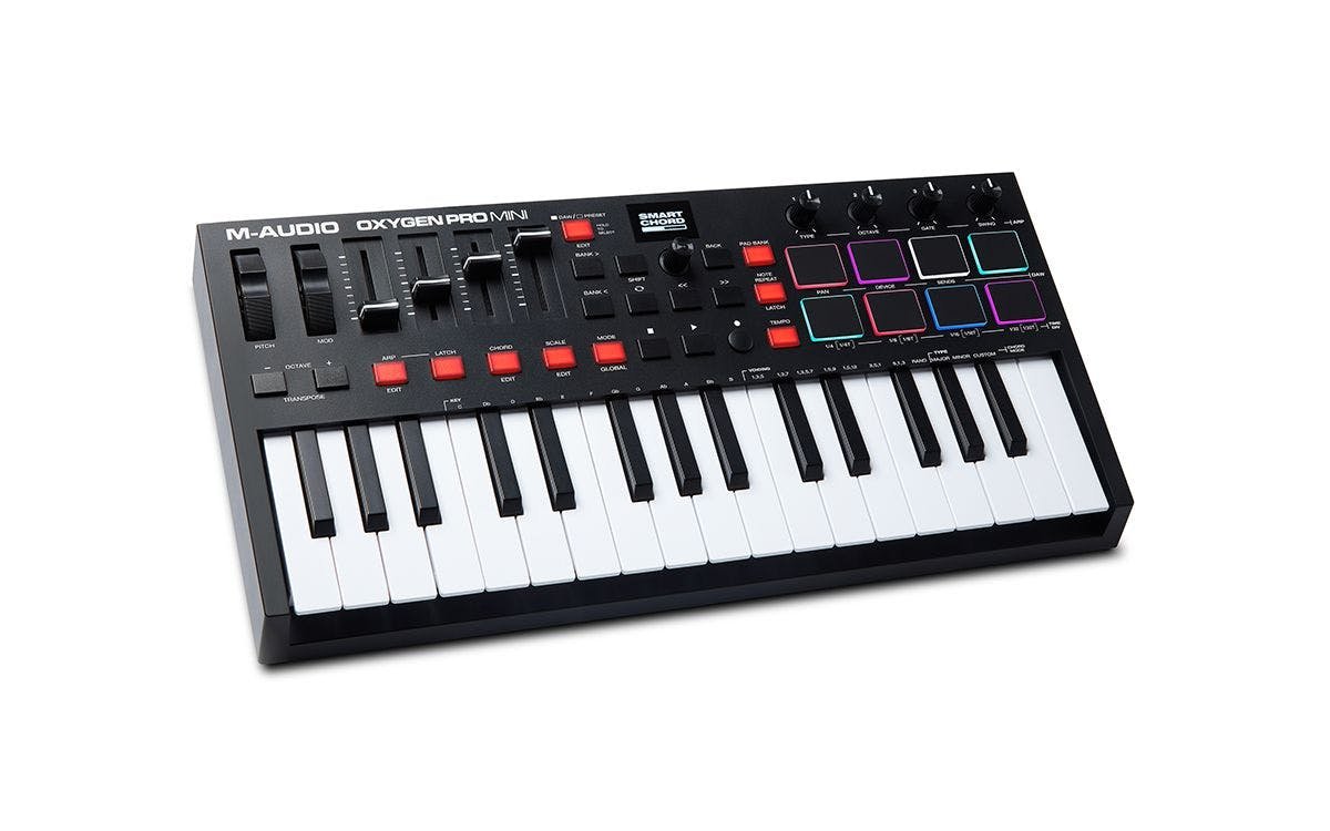 M-Audio Oxygen Pro Mini 32 Key Mini Key MIDI Keyboard & Controller