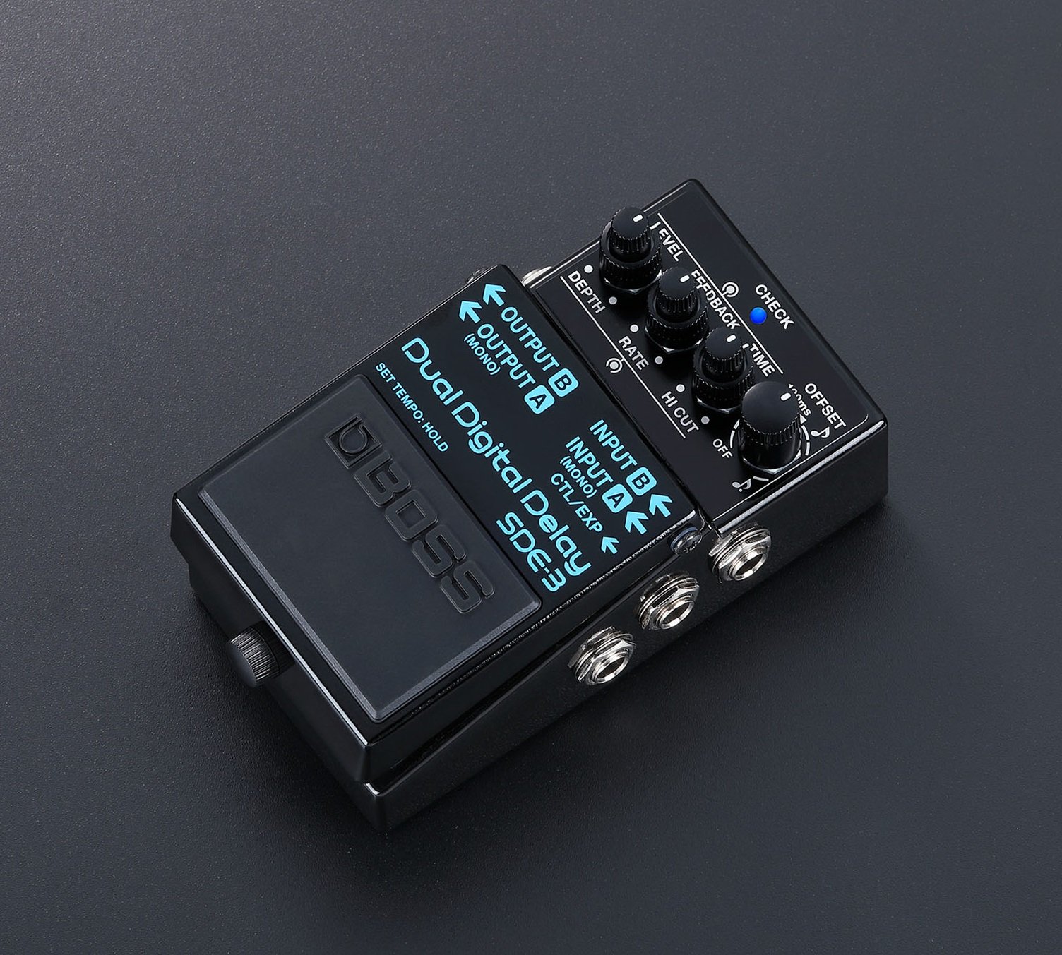 ギター BOSS PANNING DELAY BOSS SDE-3 PANNING DELAY Setup (Listen in STEREO) #BOSS