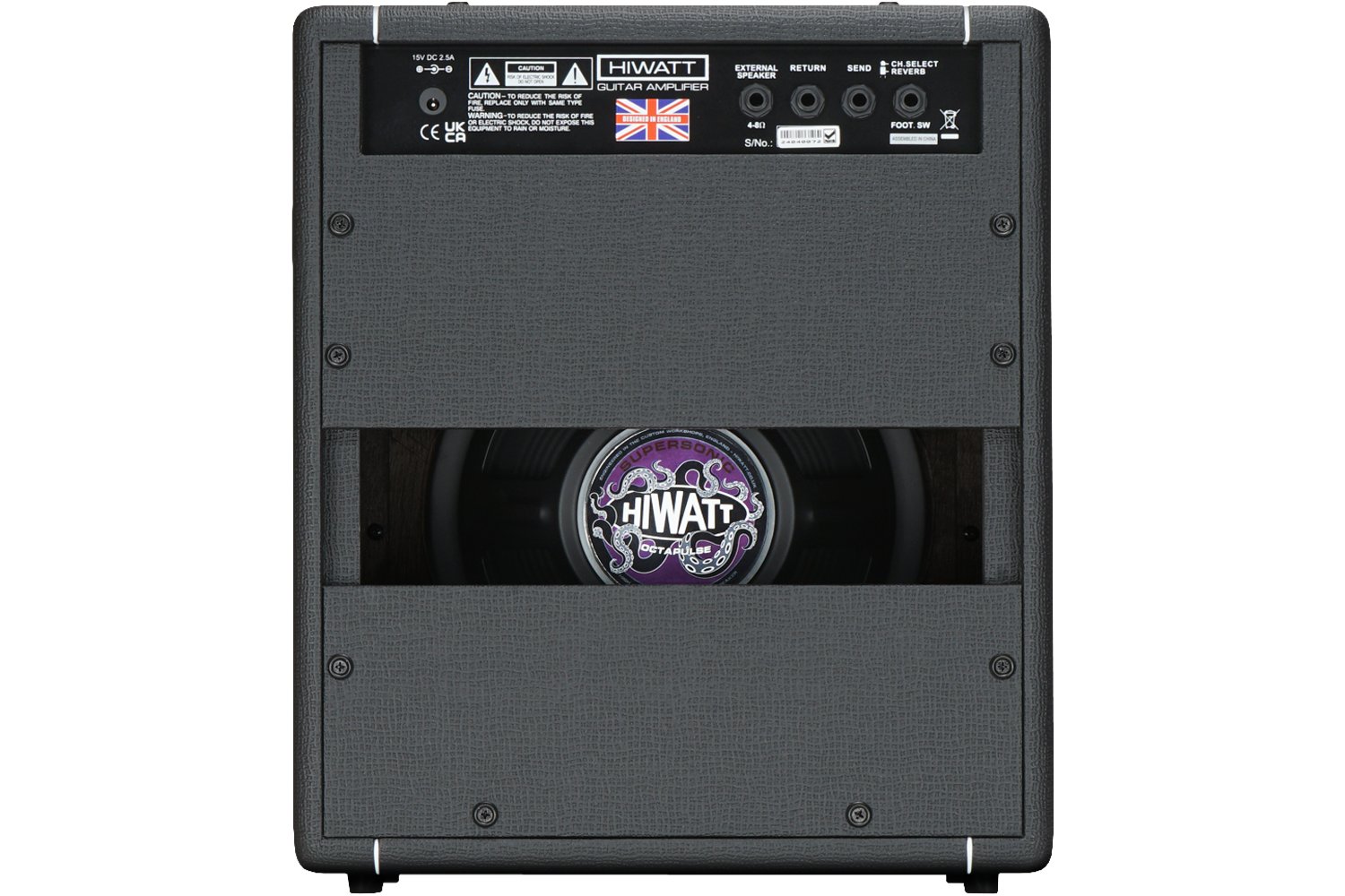 Hiwatt Leeds 25R Combo in Black with Spring Reverb - HW_LEEDS-25R-1X10-C-BLACK-BACK.jpg