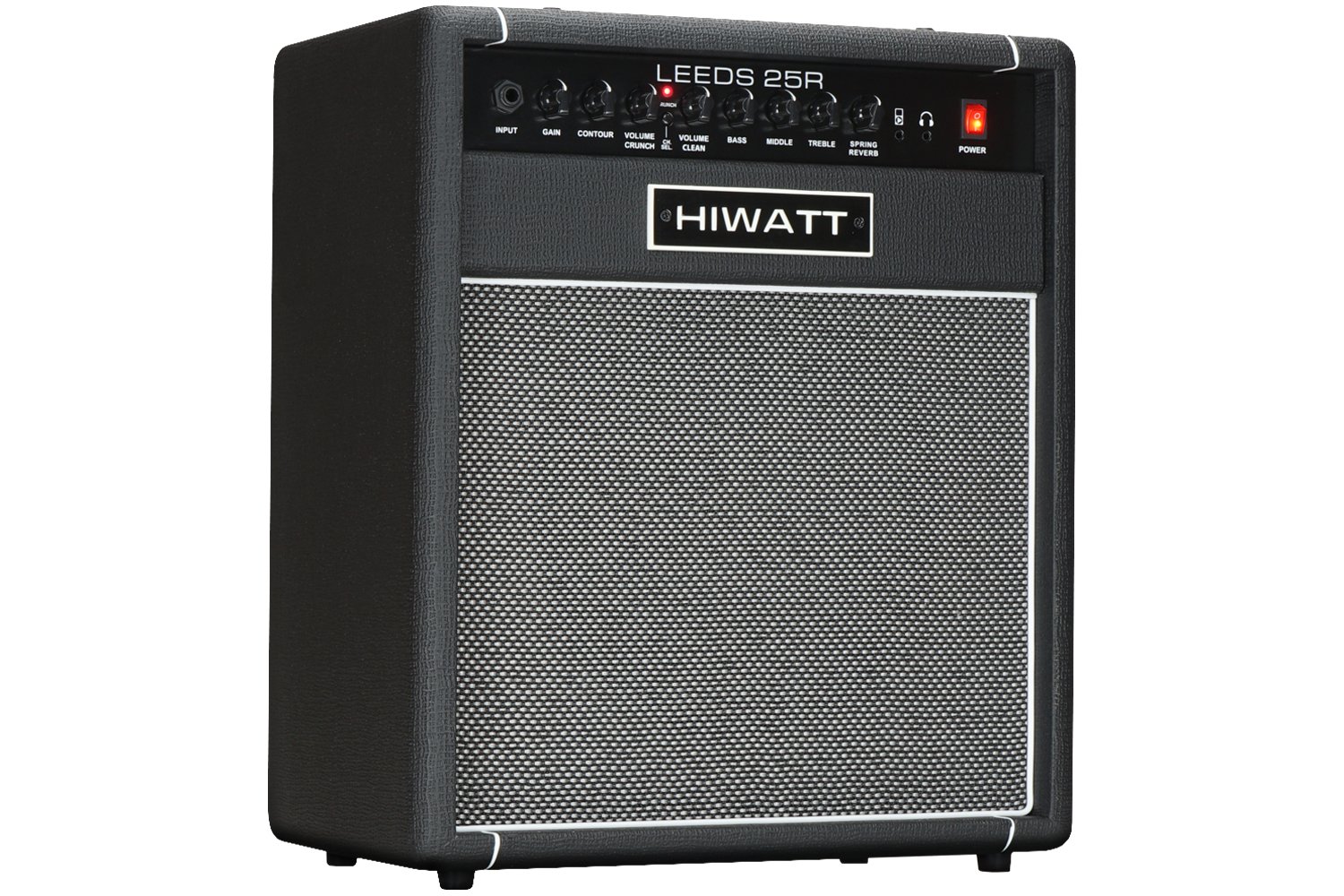Hiwatt Leeds 25R Combo in Black with Spring Reverb - HW_LEEDS-25R-1X10-C-BLACK-L45.jpg