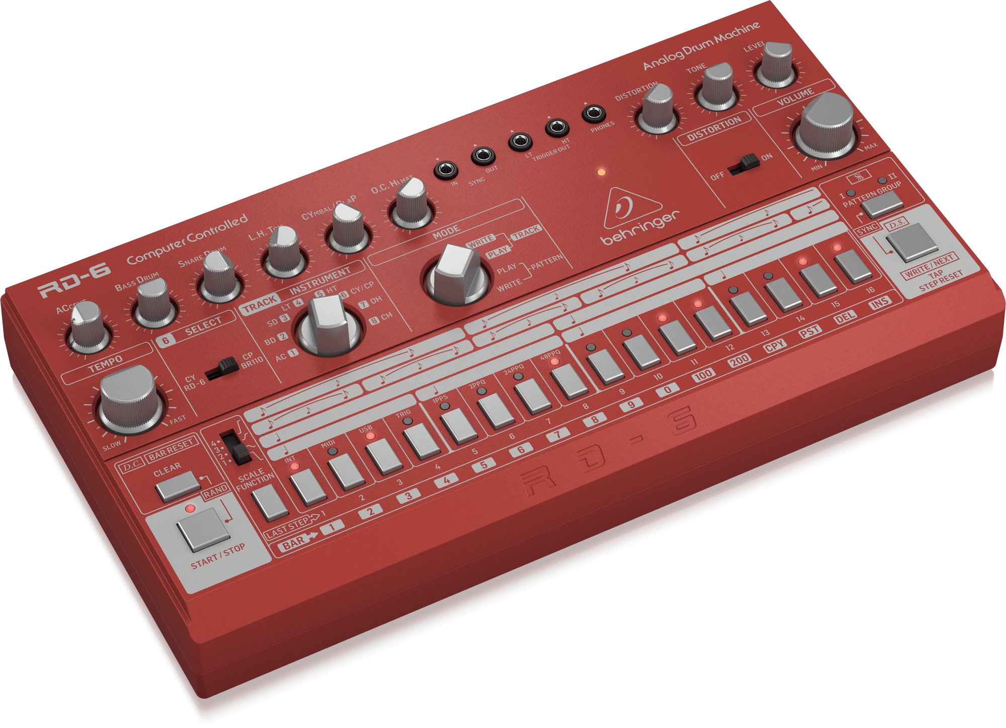 Behringer RD-6-RD Classic Analog Drum Machine in DARK RED - 405054-1598430861944.jpg