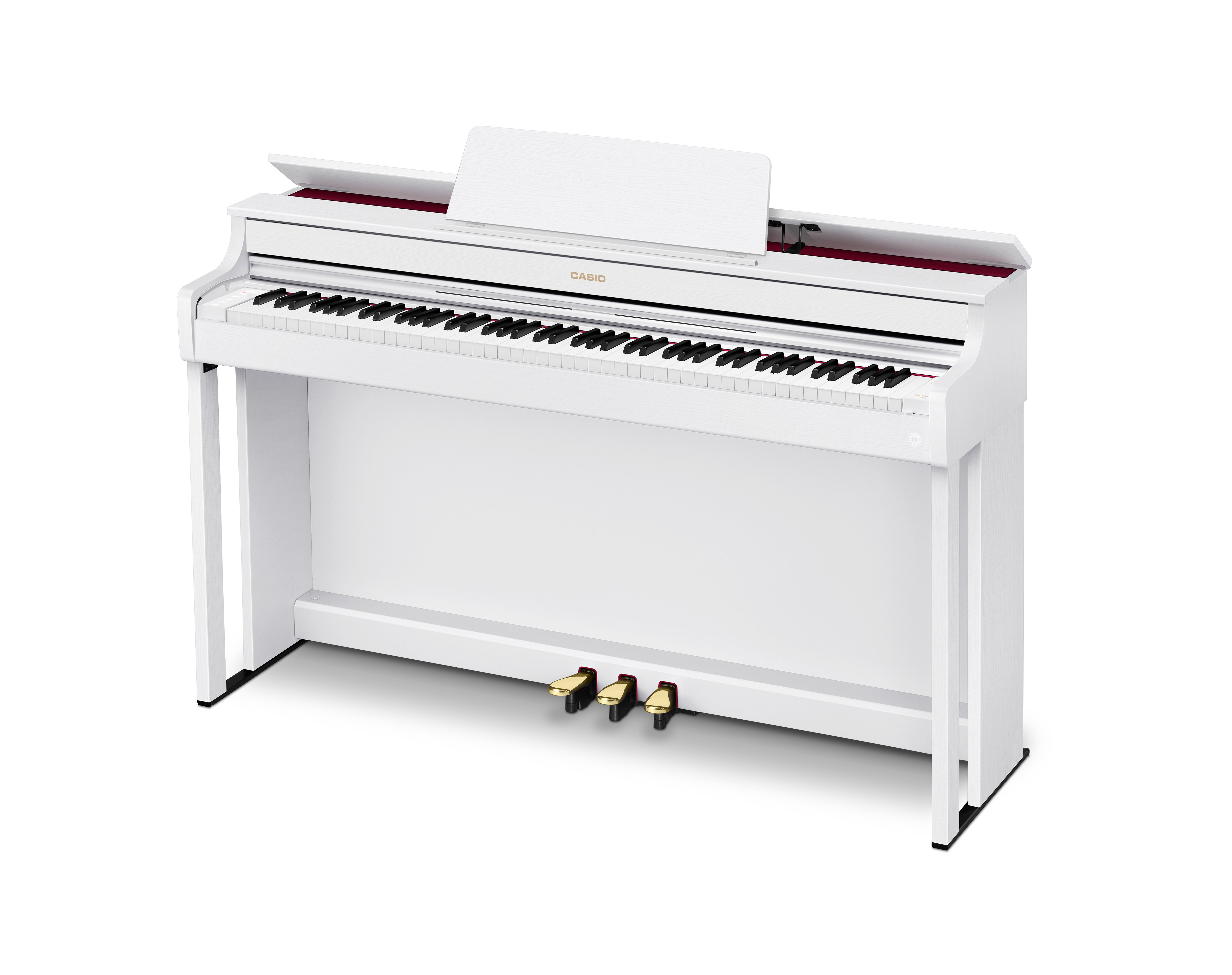 Casio Celviano AP-300 Digital Piano in White - AP-300WE_L.jpg