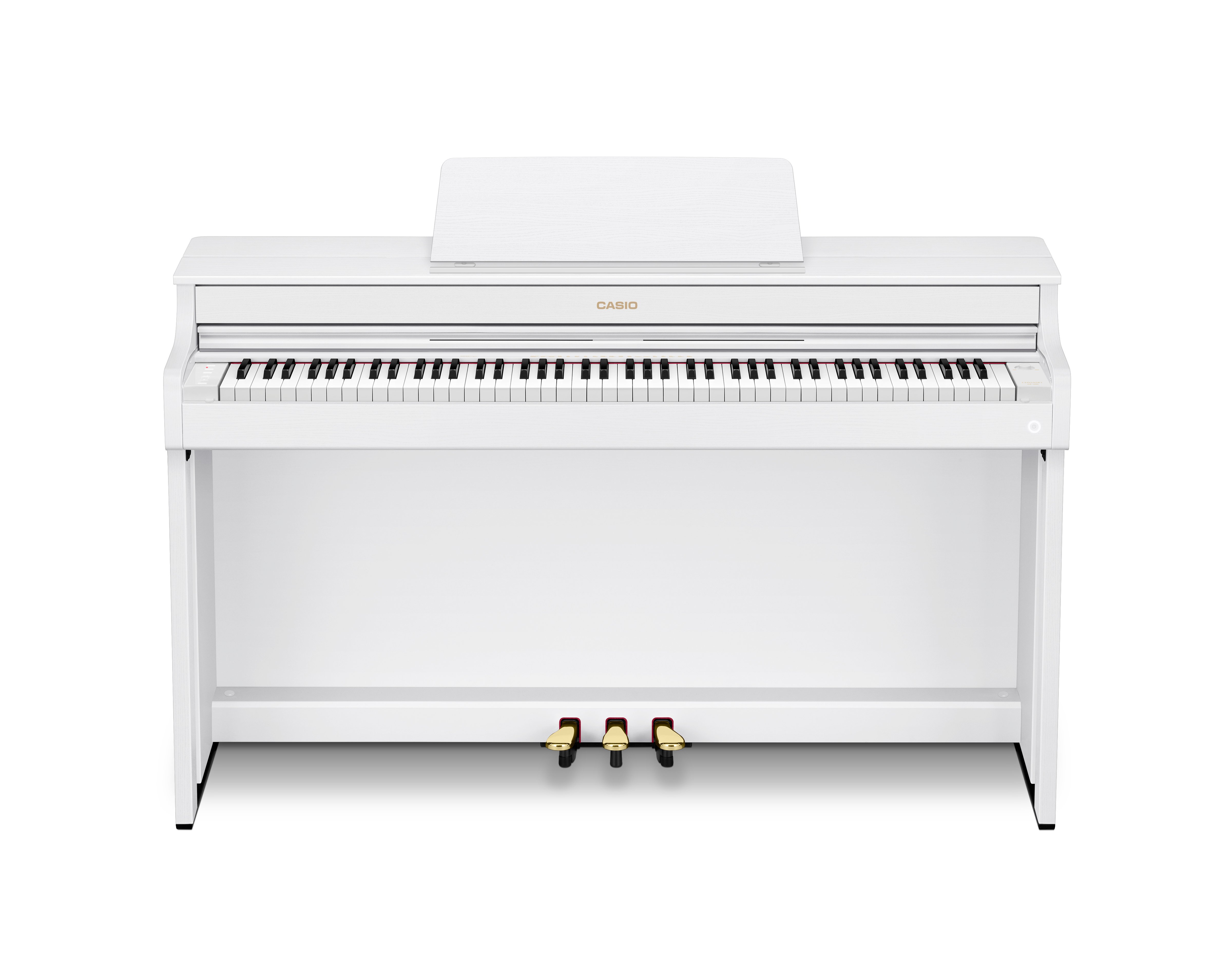 Casio Celviano AP-300 Digital Piano in White - AP-300WE_P_close.jpg