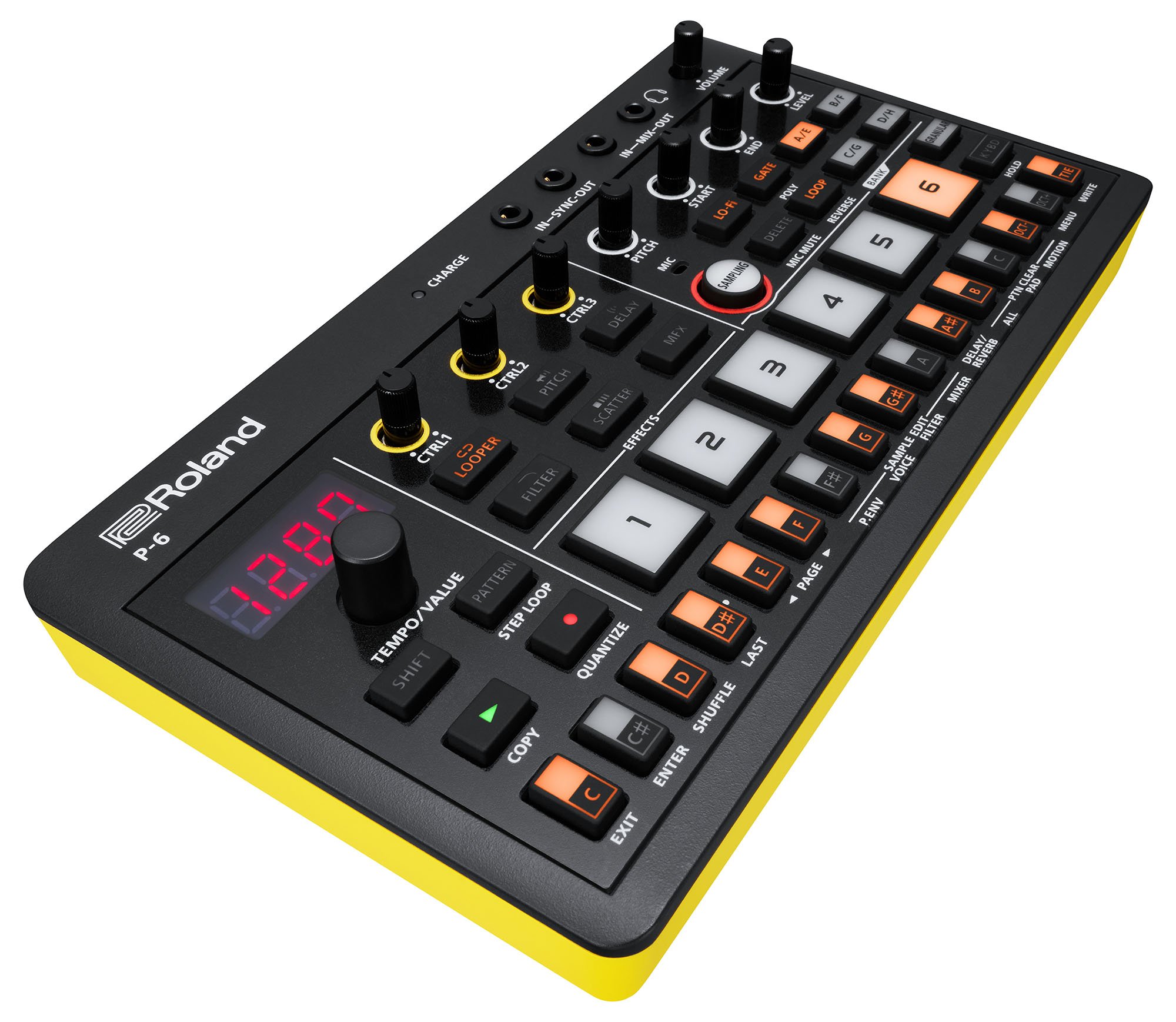 Roland P-6 AIRA Compact Creative Sampler Sound Module - P-6_DL.jpg