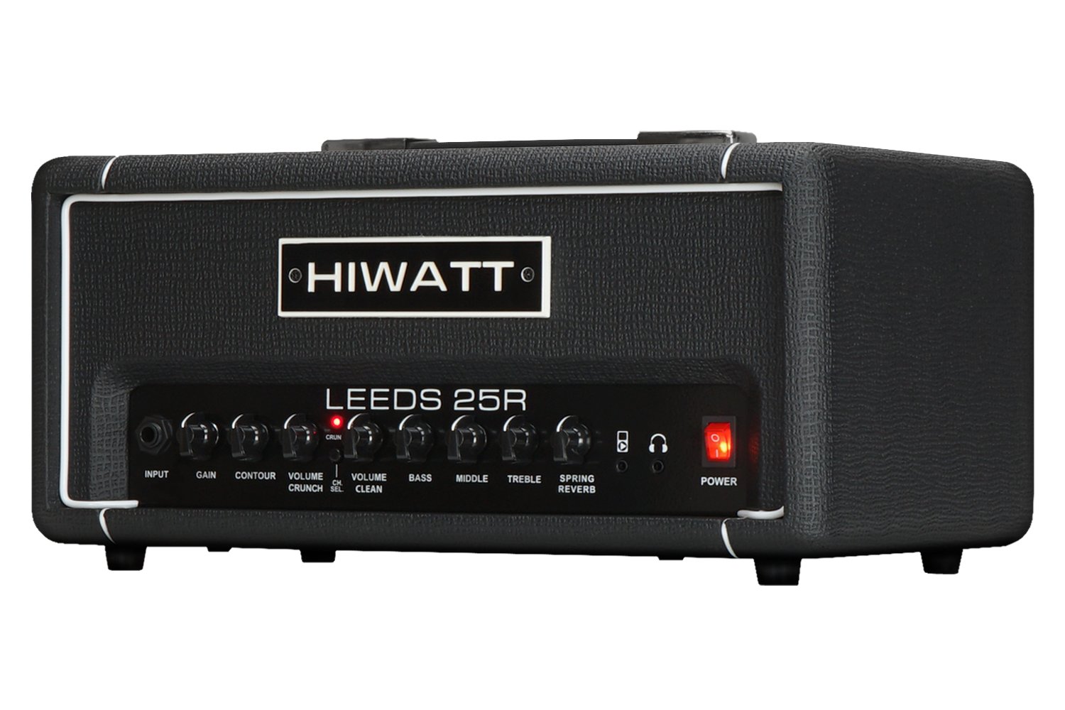 Hiwatt Leeds 25R Spring Reverb Amplifier Head in Black - HW_LEEDS-25R-HD-BLACK-R45.jpg