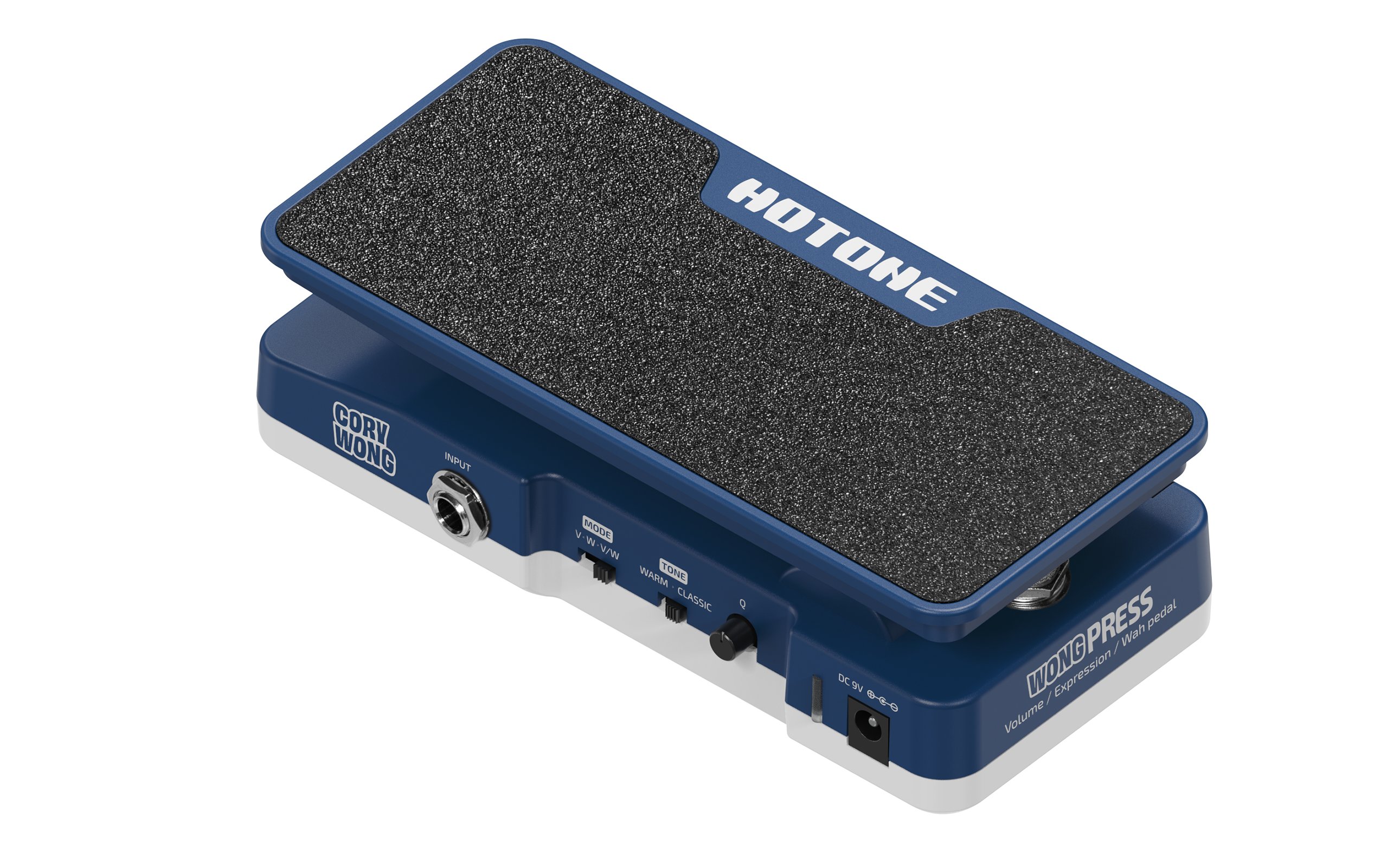 Hotone Cory Wong Press Expression Wah and Volume Wah Pedal - Wong Press II_Right_Perspective_Hi_V01_240717.jpg