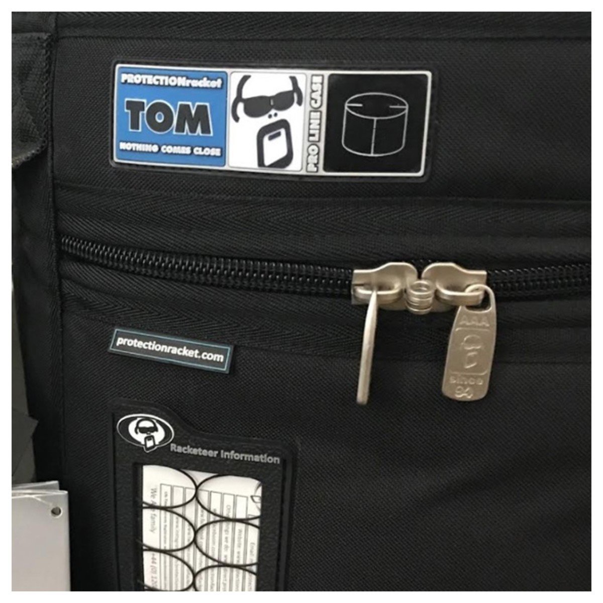Protection Racket 16'' x 14'' Egg Shaped Power Tom Case - Protection Racket 16'' x 14'' Egg Shaped Power Tom Case 2.jpg