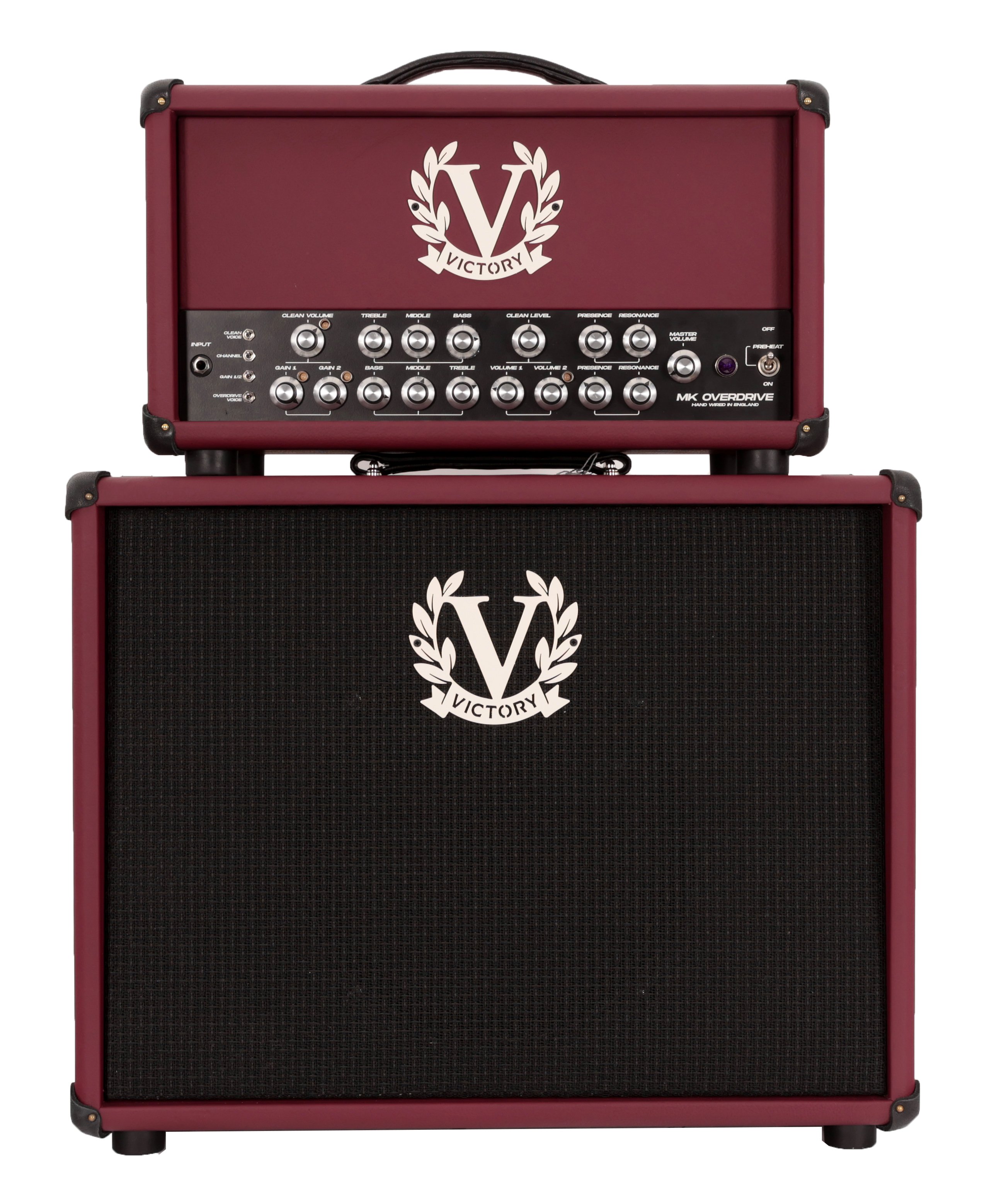 Victory MK Overdrive 100w Hand-Wired Valve Amp Head & 1x12 Cab in Burgundy - VIC-MK-112-02    VIC-MK-OD-01 (2).jpg