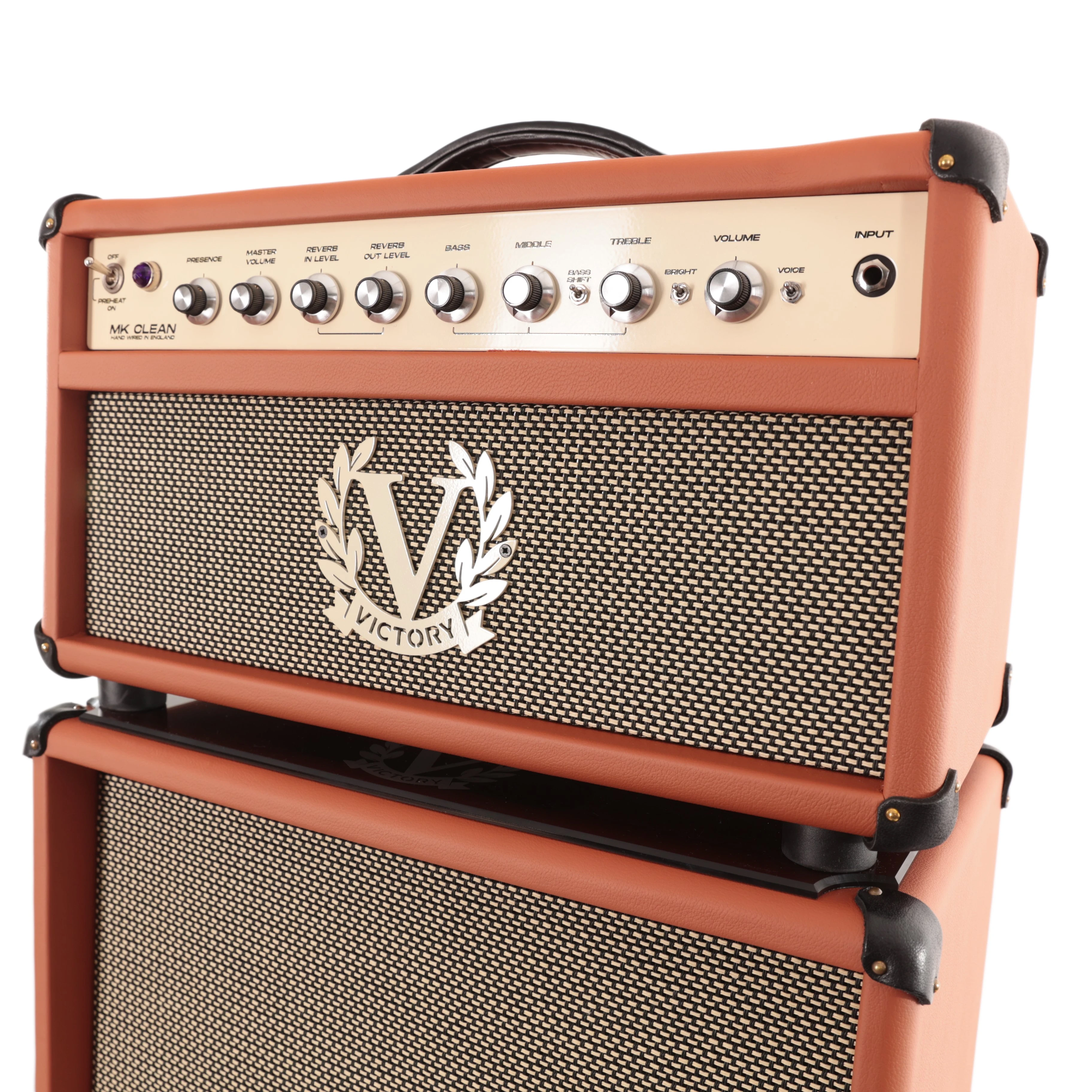 Victory MK Clean 100w Hand-Wired Valve Amp Head & 2x12 Cab in Cognac - VIC-MK-212V-02    VIC-MK-CLEAN-02   (7).jpg