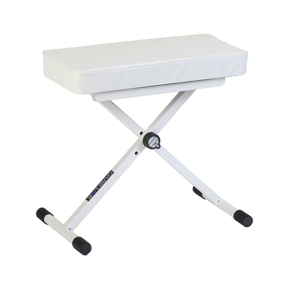 Quiklok BX8 Keyboard Bench in WHITE - BX8WH - main image.jpg