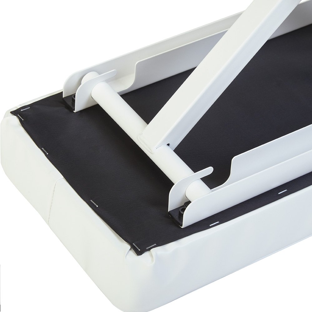 Quiklok BX8 Keyboard Bench in WHITE - BX8WH - underside.jpg