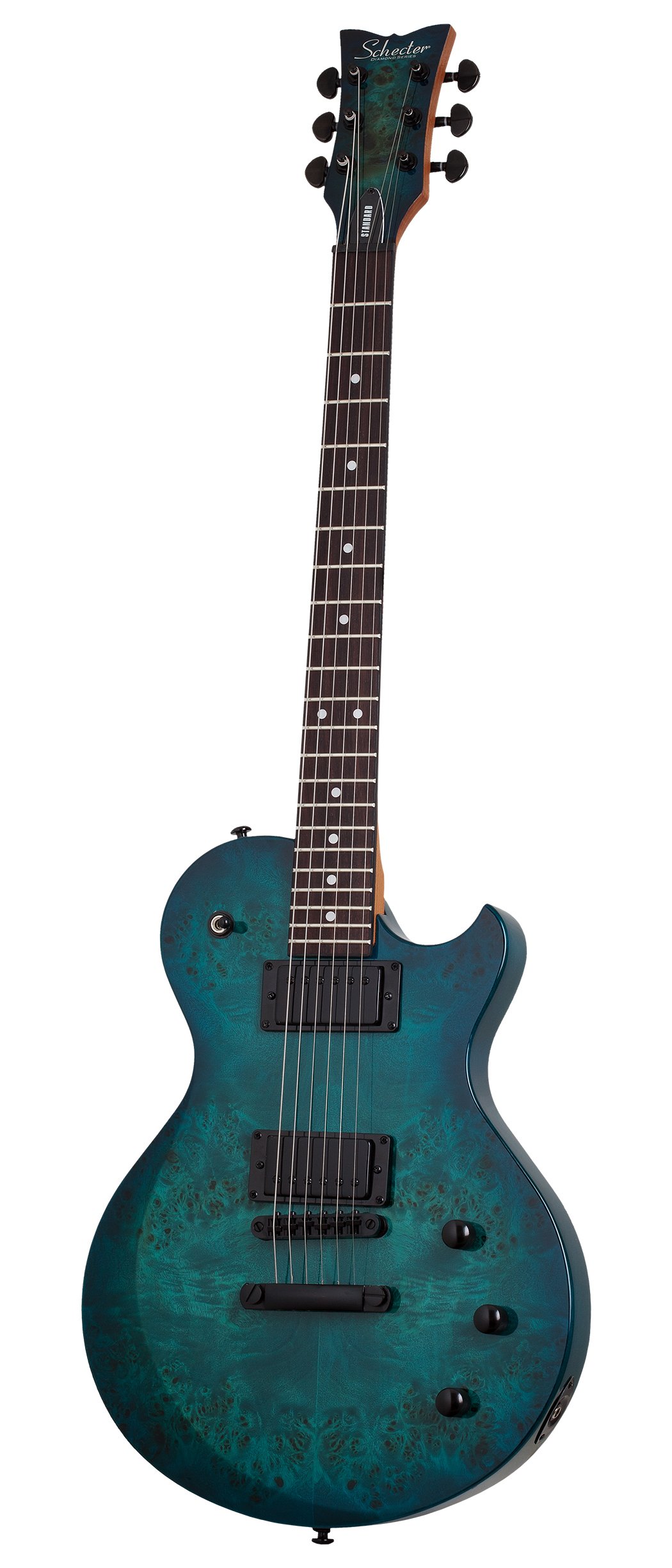 Schecter SOLO-II Standard Electric Guitar in Ocean Blue Burst