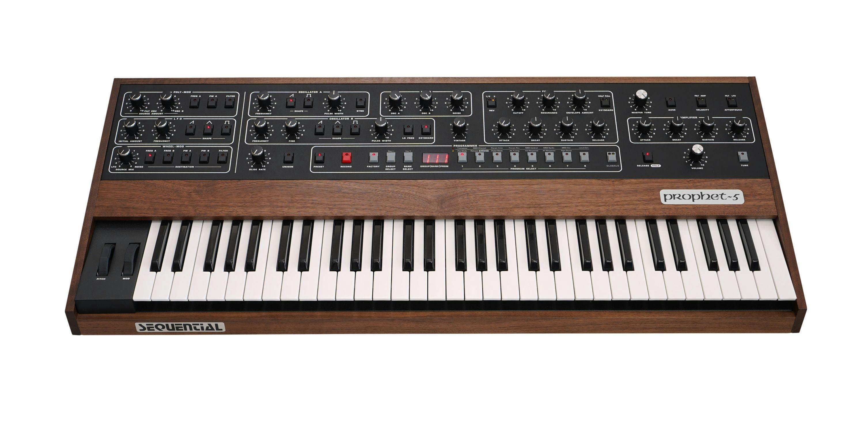 Sequential Prophet-5 Synth - 408846-Prophet-5 Front Angle 2.jpg