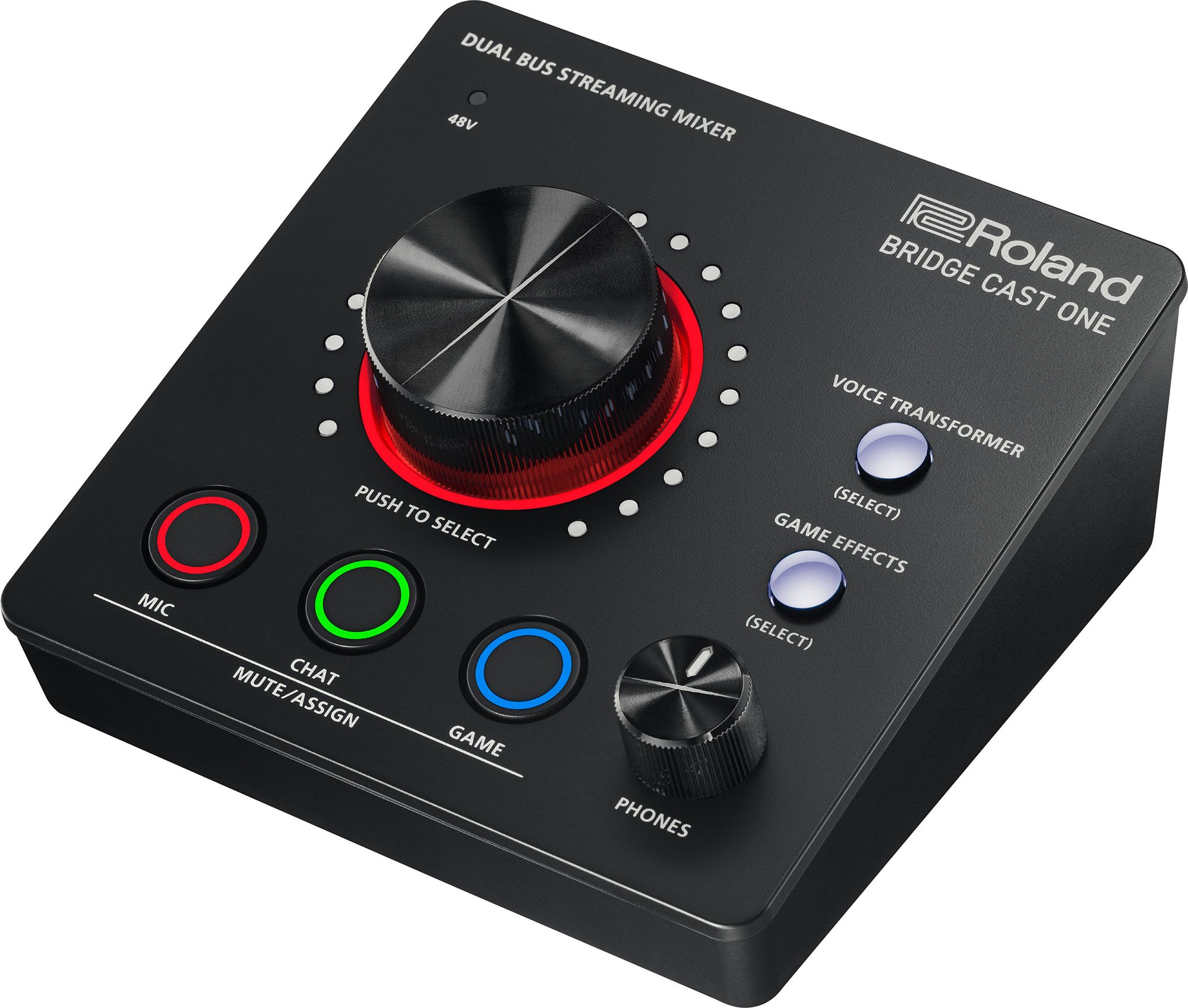 Roland Bridge Cast One Compact Dual Bus Streaming Mixer - BRIDGE CAST ONE_04_L_side.jpg
