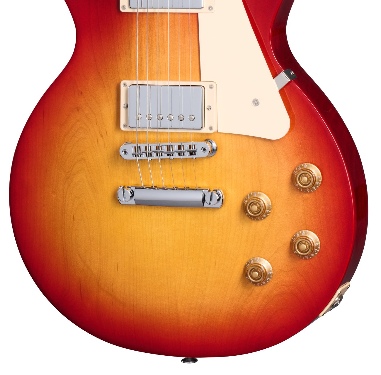 Gibson Les Paul Studio Electric Guitar in Cherry Sunburst - LPST01HSCH1_knobs.jpg