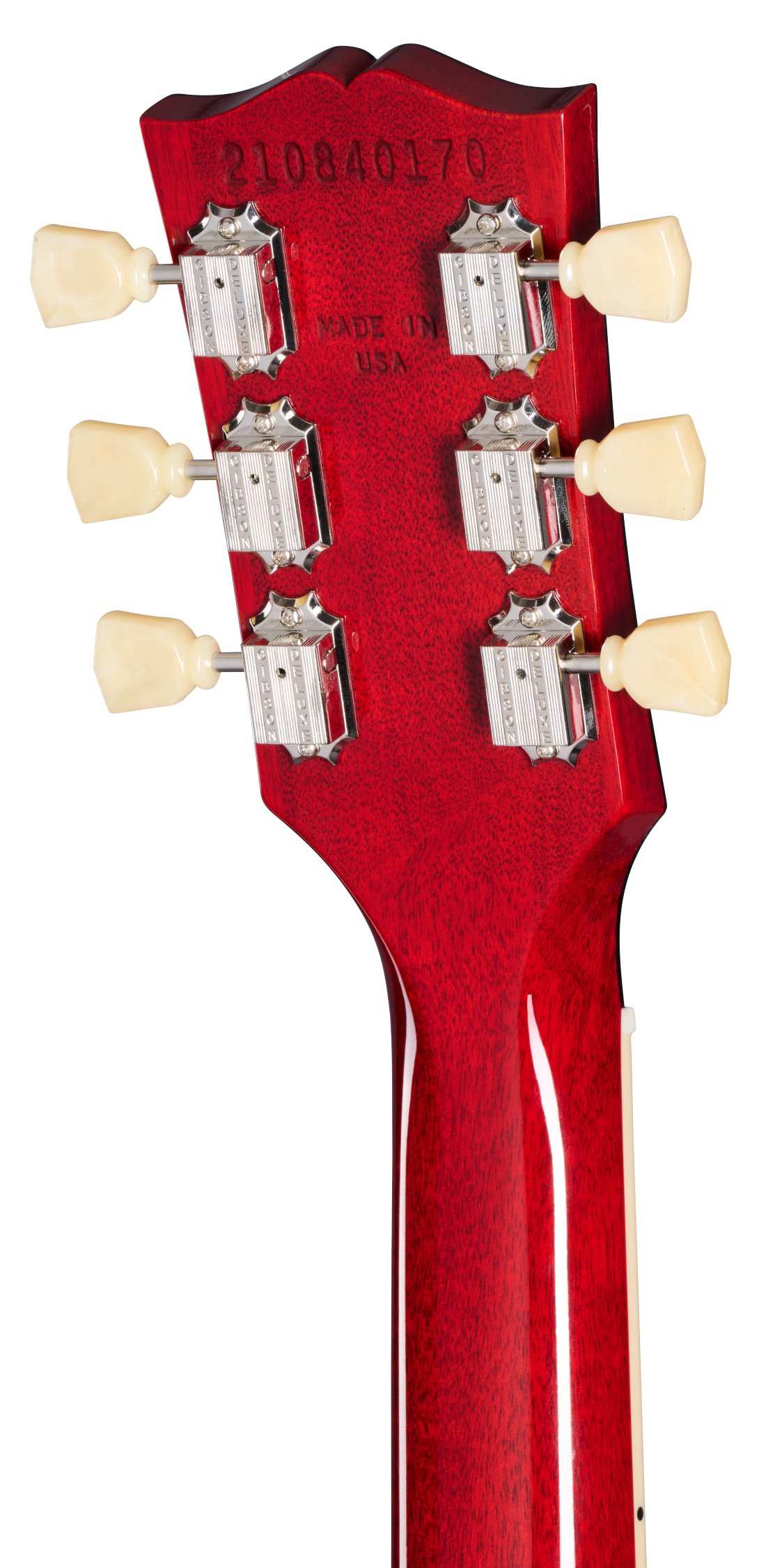 Gibson Les Paul Studio Electric Guitar in Cherry Sunburst - LPST01HSCH1_hs_back.jpg