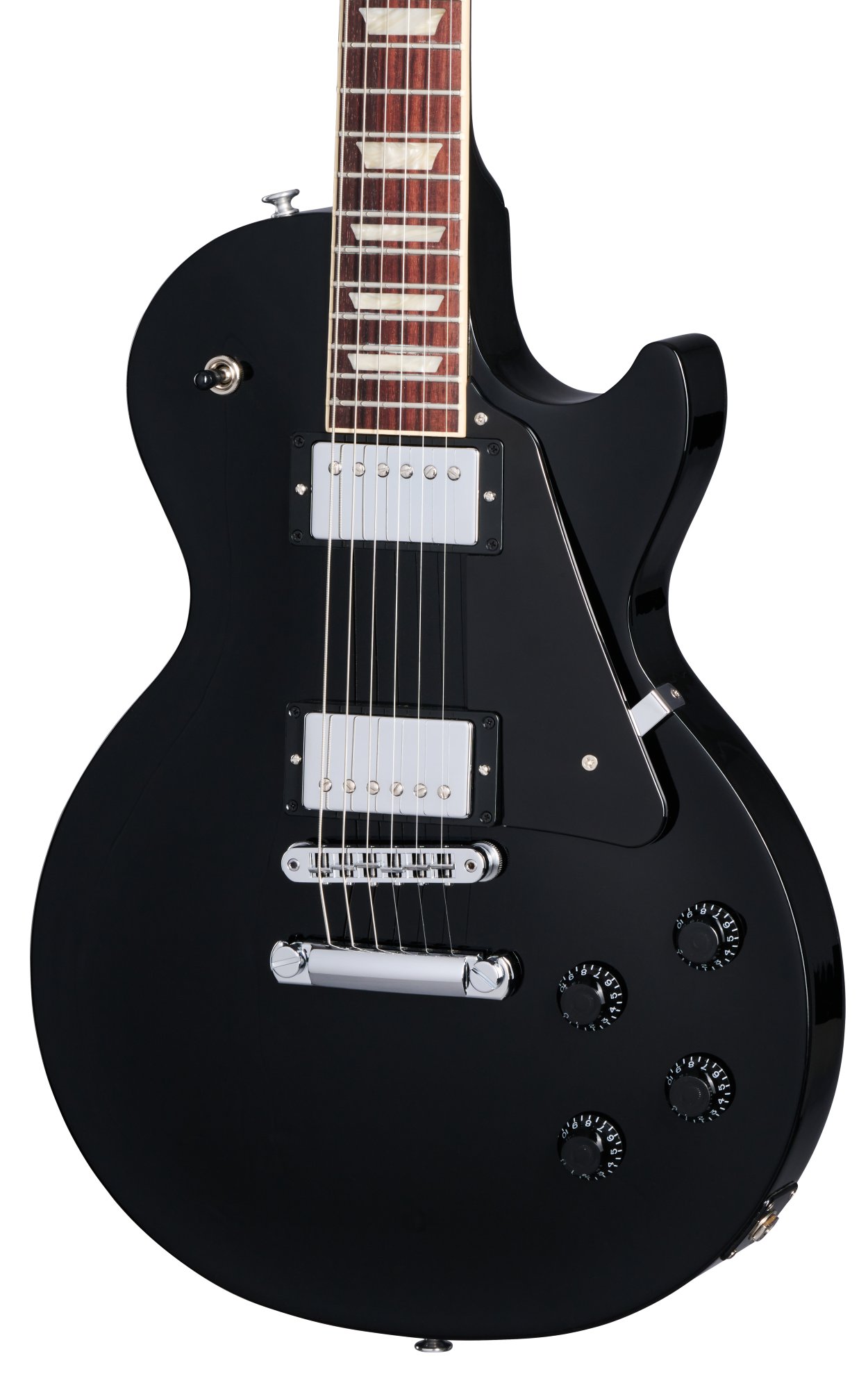 Gibson Les Paul Studio Electric Guitar in Ebony  - LPST01EBCH1_body.jpg
