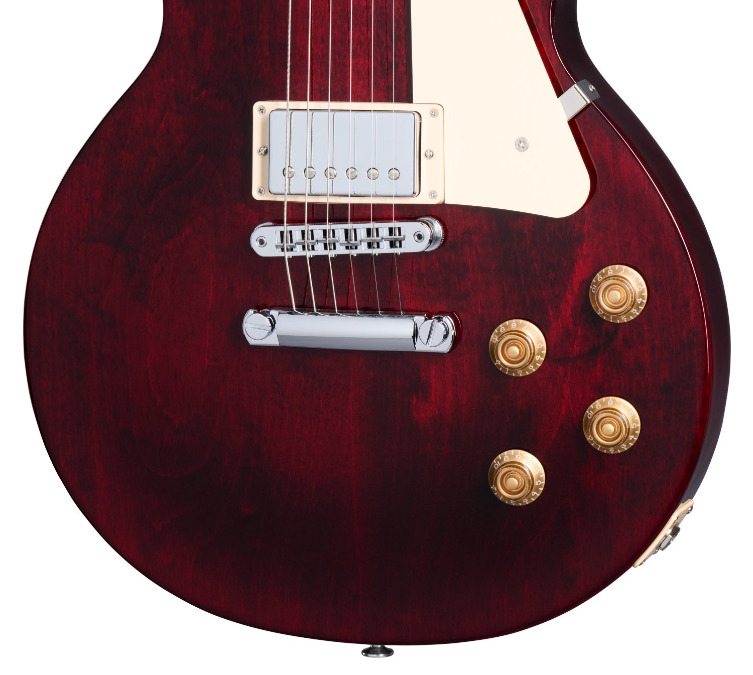 Gibson Les Paul Studio Electric Guitar in Wine Red  - LPST01WRCH1_knobs.jpg