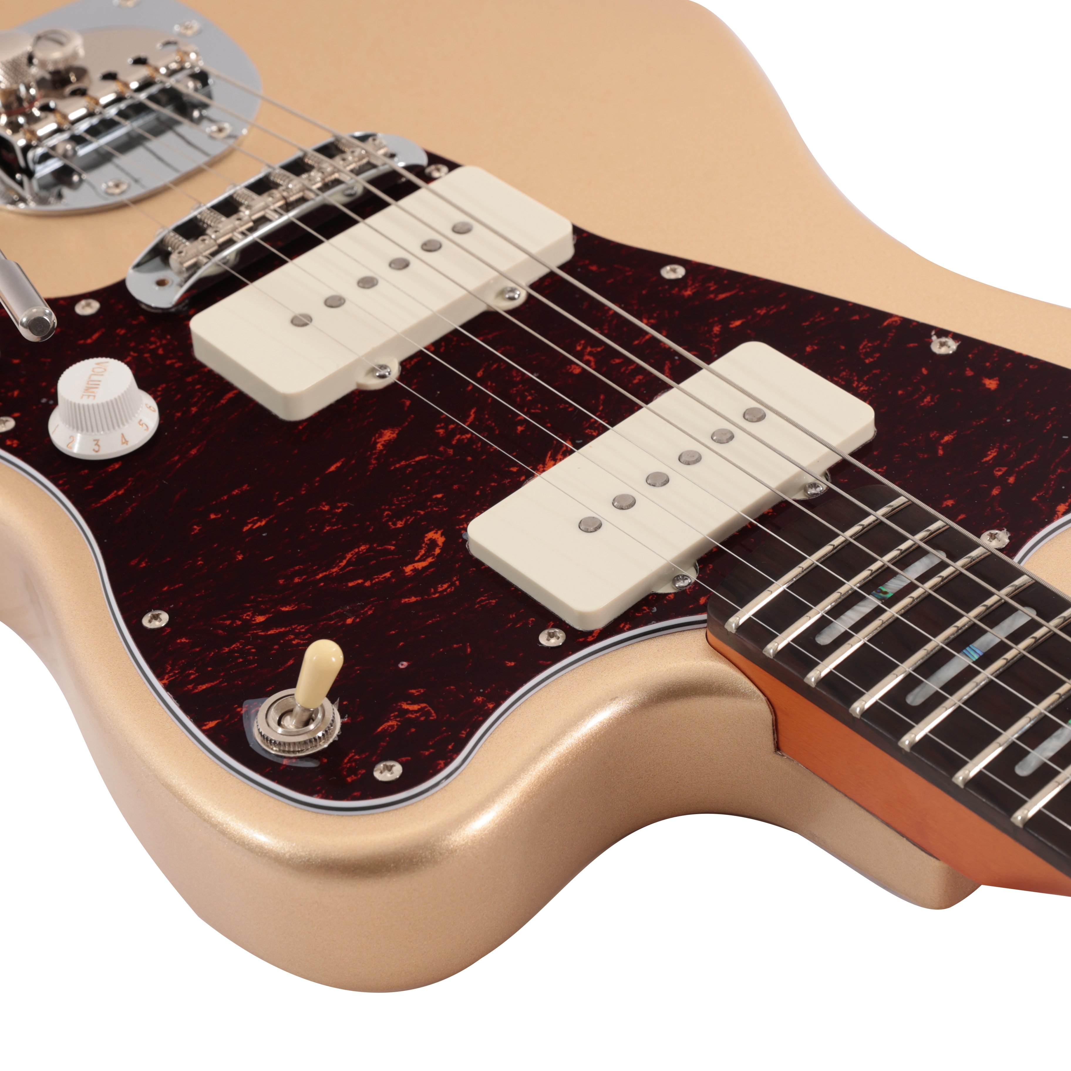 Sire Larry Carlton J5 Electric Guitar in Champagne Gold Metallic - J5CGM (9).jpg