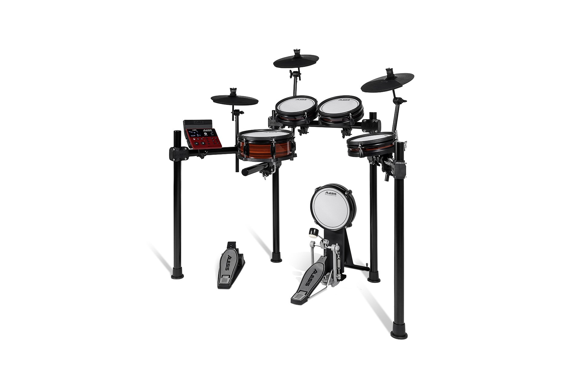 Alesis Nitro Pro Kit Bundle Including Throne, Headphones & Double Pedal - ALESIS - Nitro Pro - Hero - Web.jpg