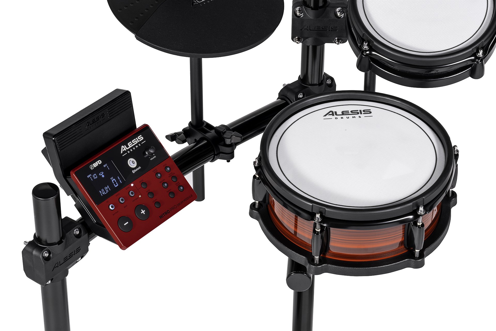 Alesis Nitro Pro Kit Bundle Including Throne, Headphones & Double Pedal - ALESIS - Nitro Pro -Detail 01 - Web.jpg
